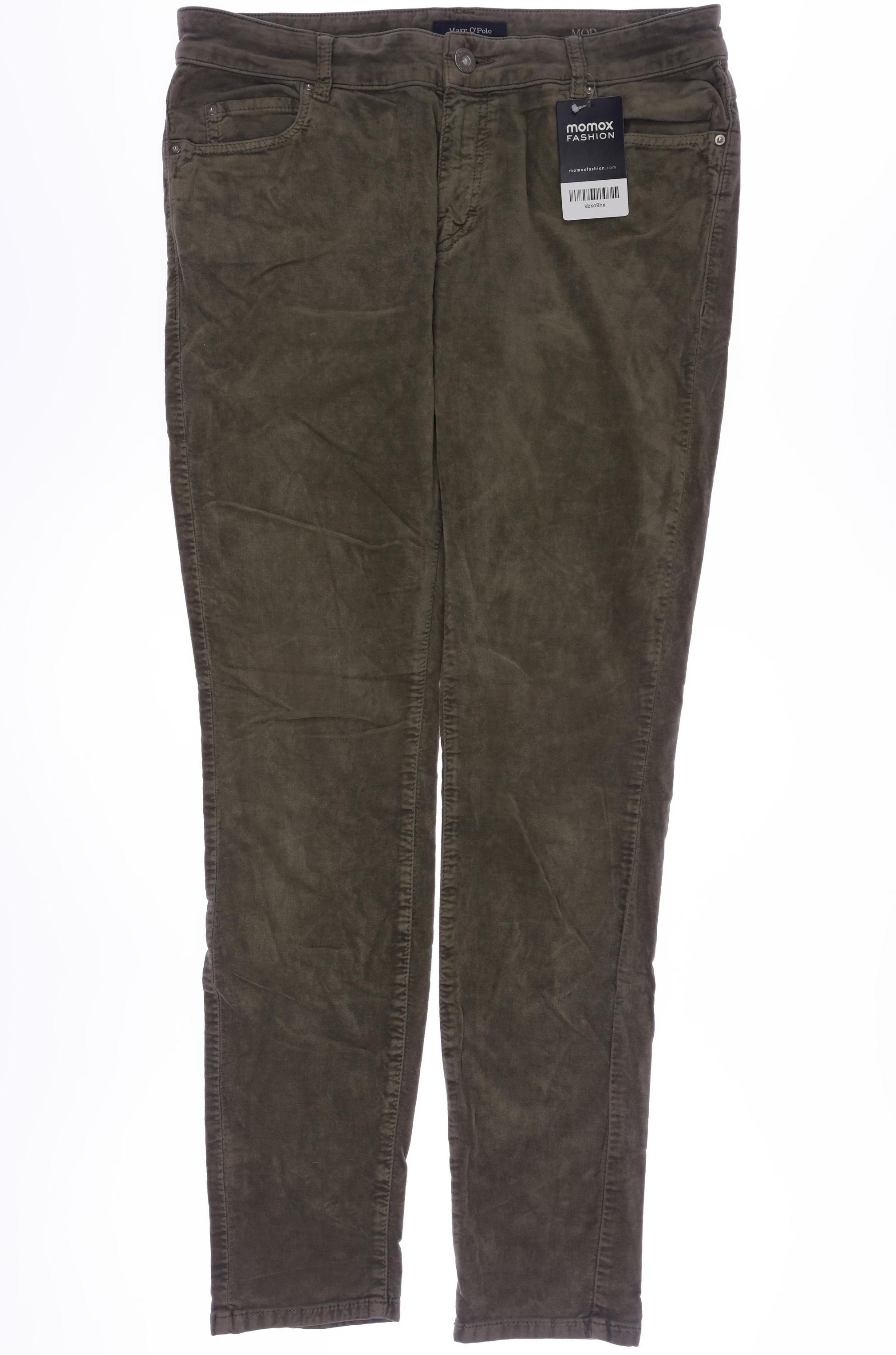 

Marc O Polo Damen Stoffhose, grün, Gr. 31