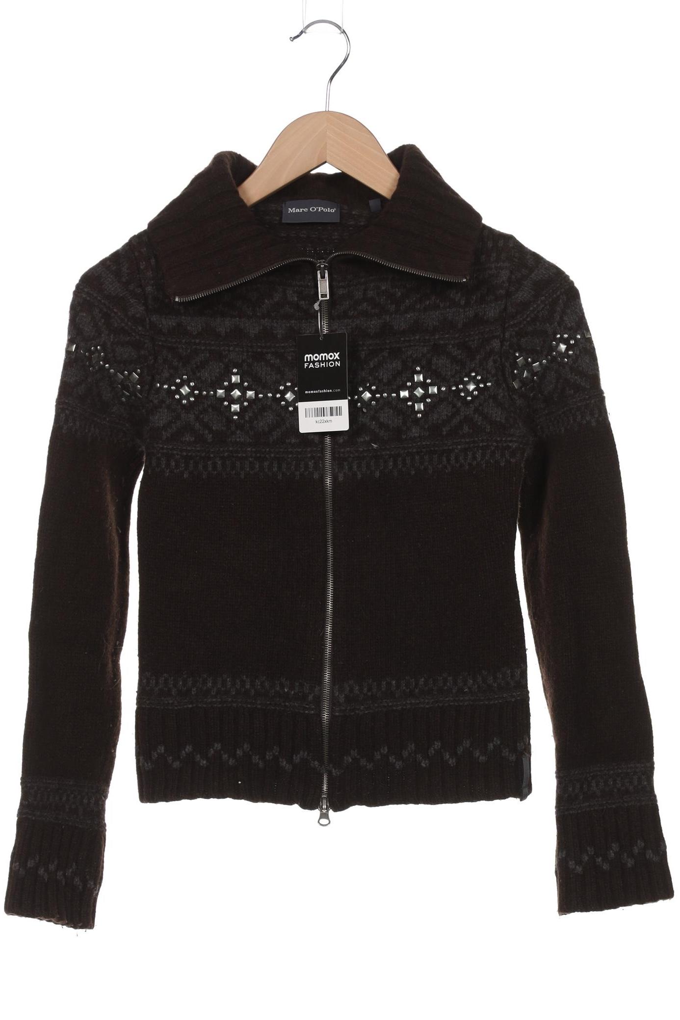 

Marc O Polo Damen Strickjacke, braun, Gr. 36