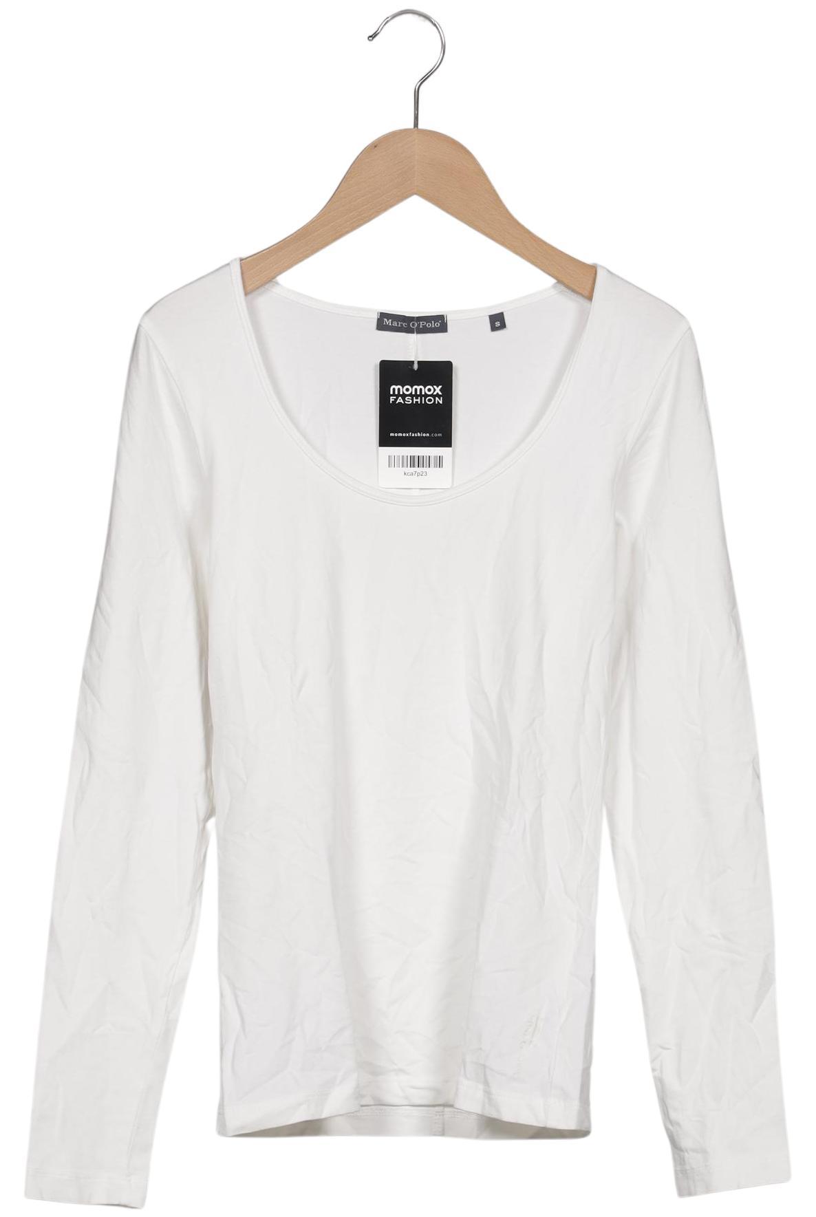 

Marc O Polo Damen Langarmshirt, weiß, Gr. 36