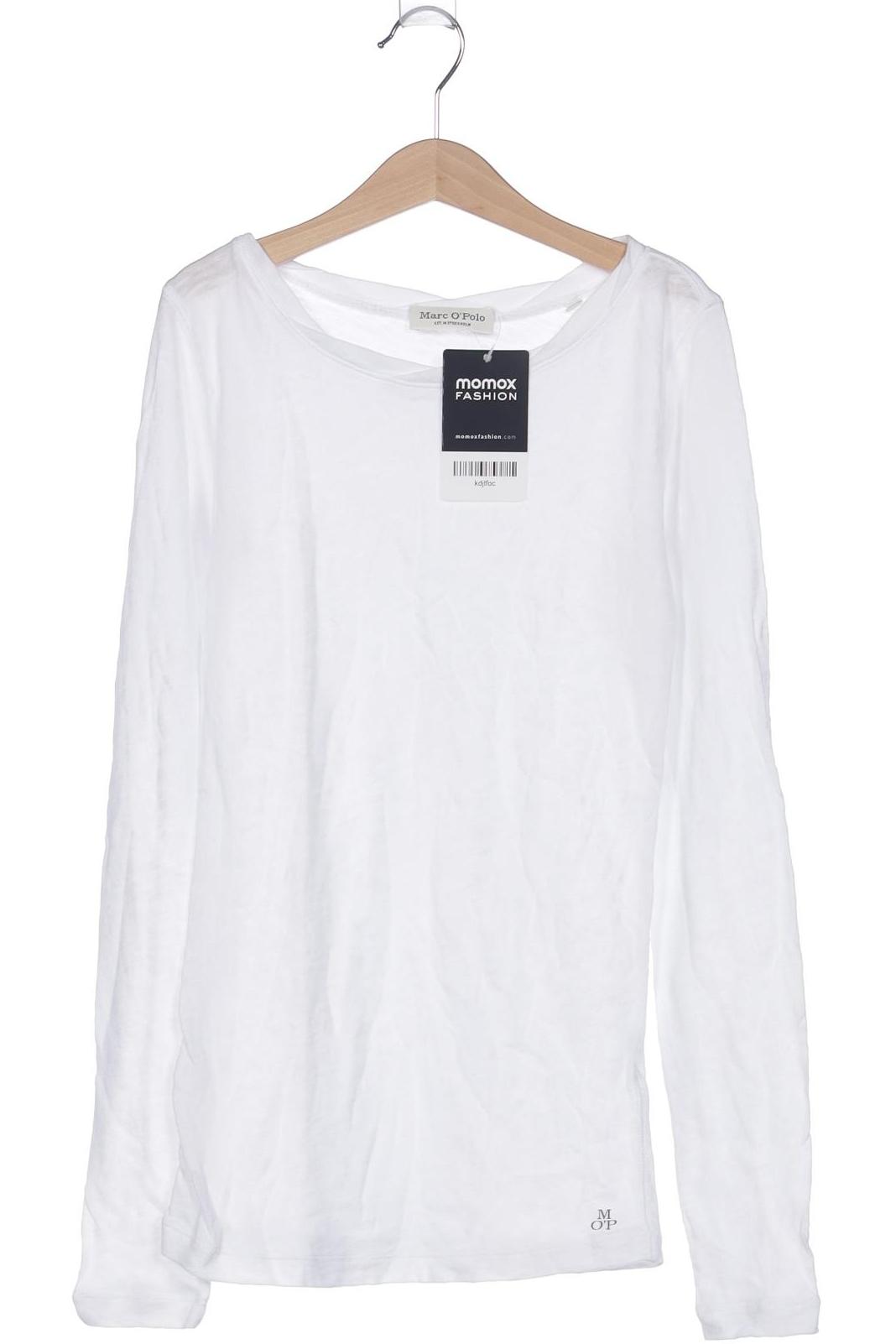 

Marc O Polo Damen Langarmshirt, weiß, Gr. 32