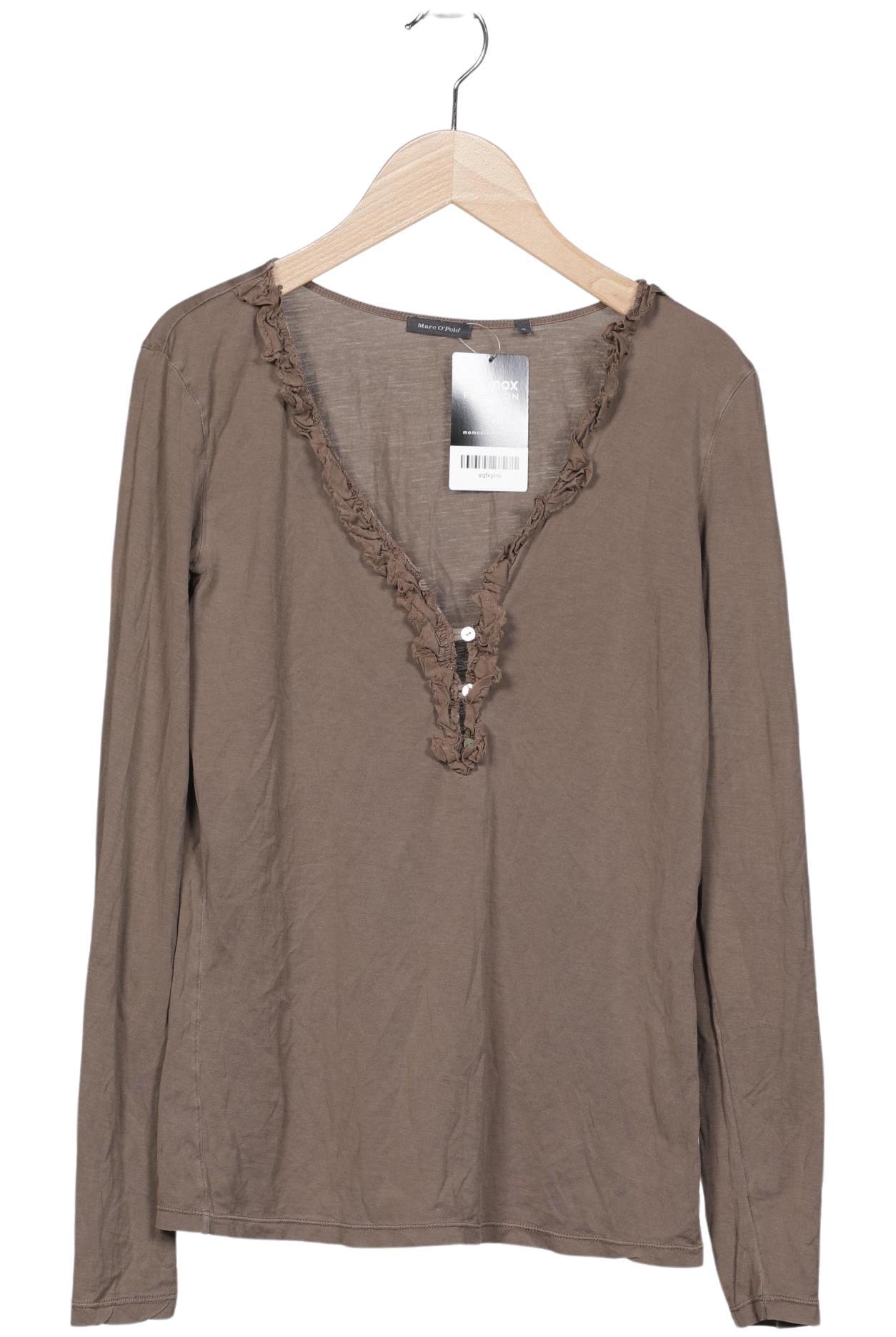 

Marc O Polo Damen Langarmshirt, braun, Gr. 36