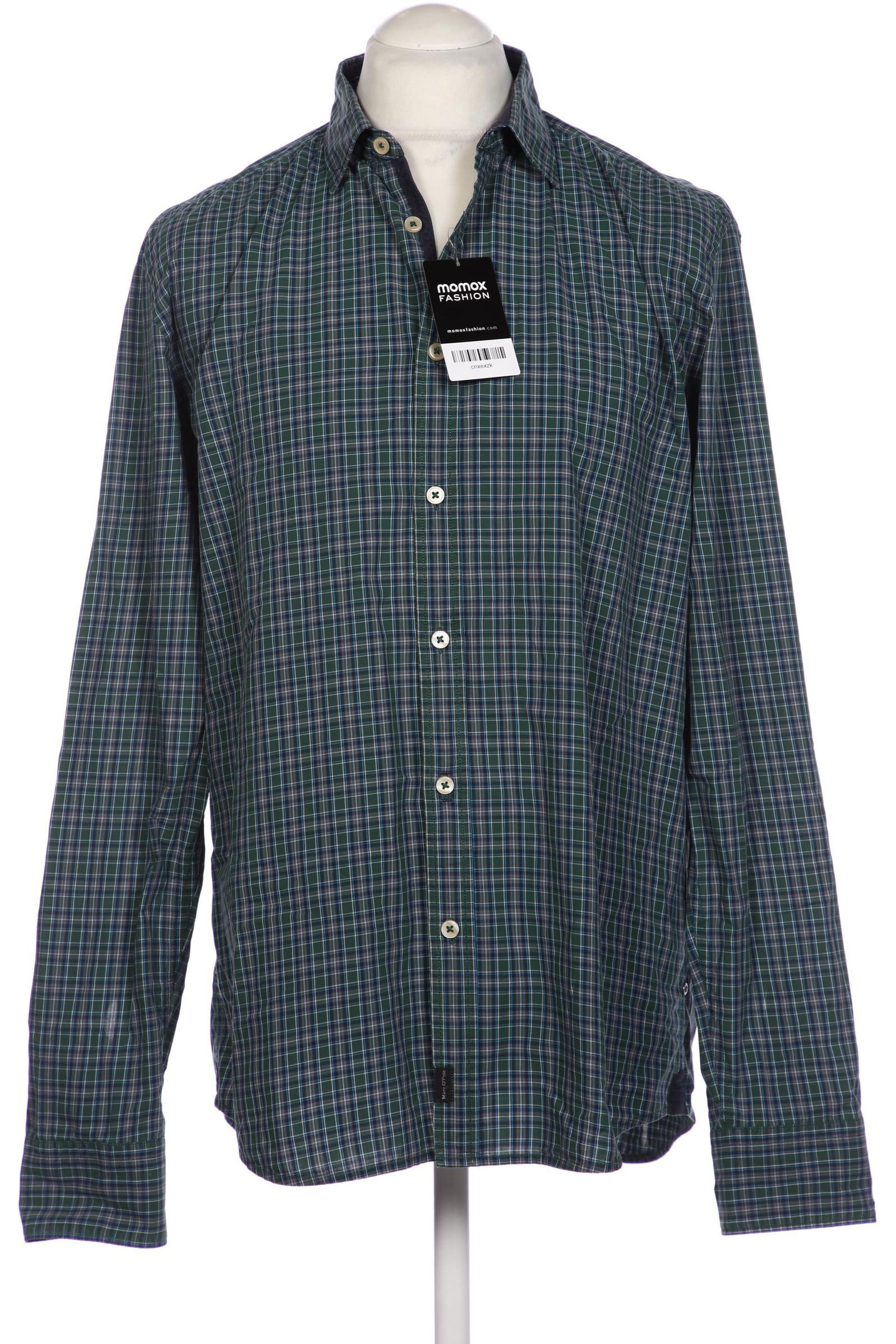 

Marc O Polo Herren Hemd, grün, Gr. 52