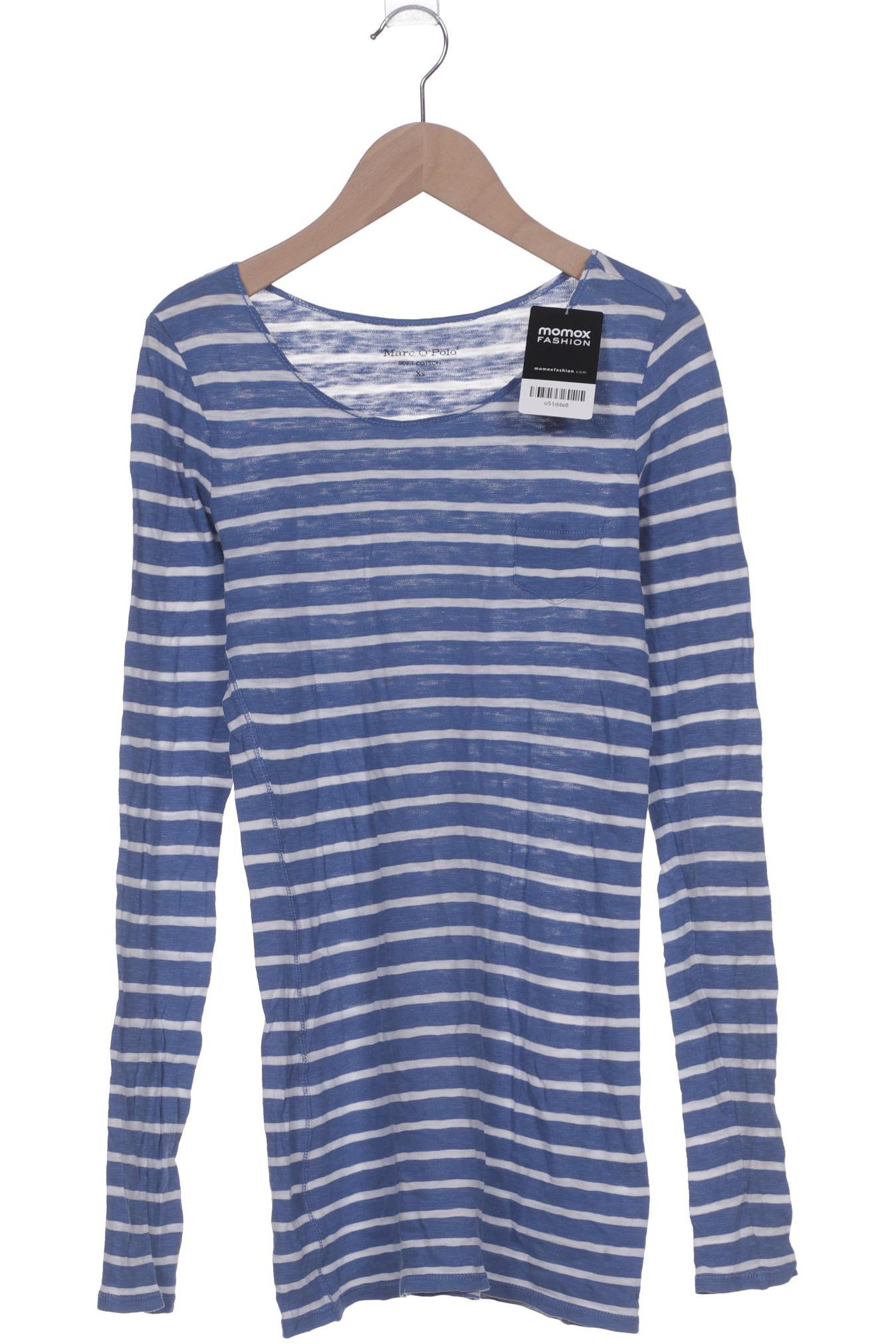 

Marc O Polo Damen Langarmshirt, blau, Gr. 34