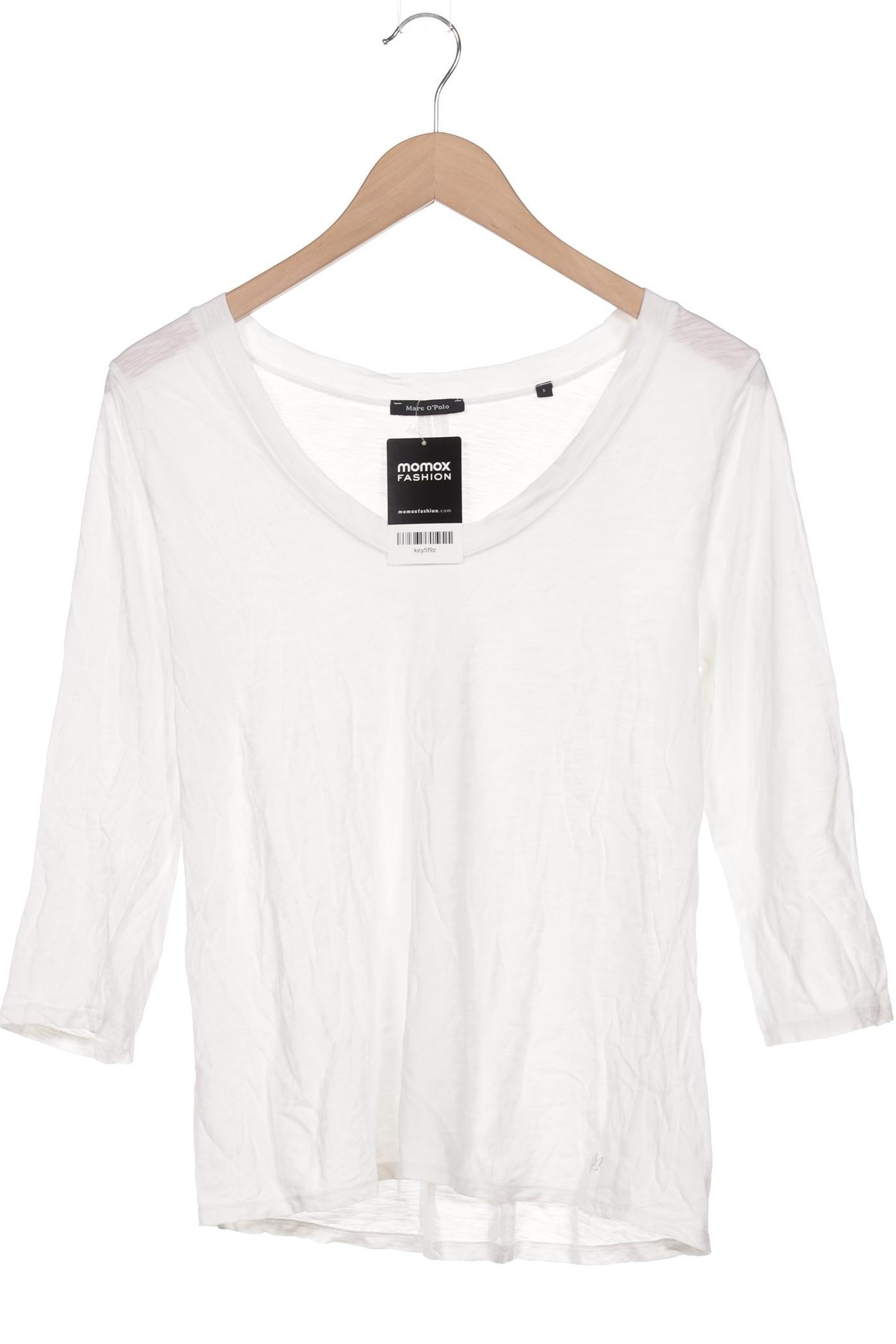 

Marc O Polo Damen Langarmshirt, weiß, Gr. 36
