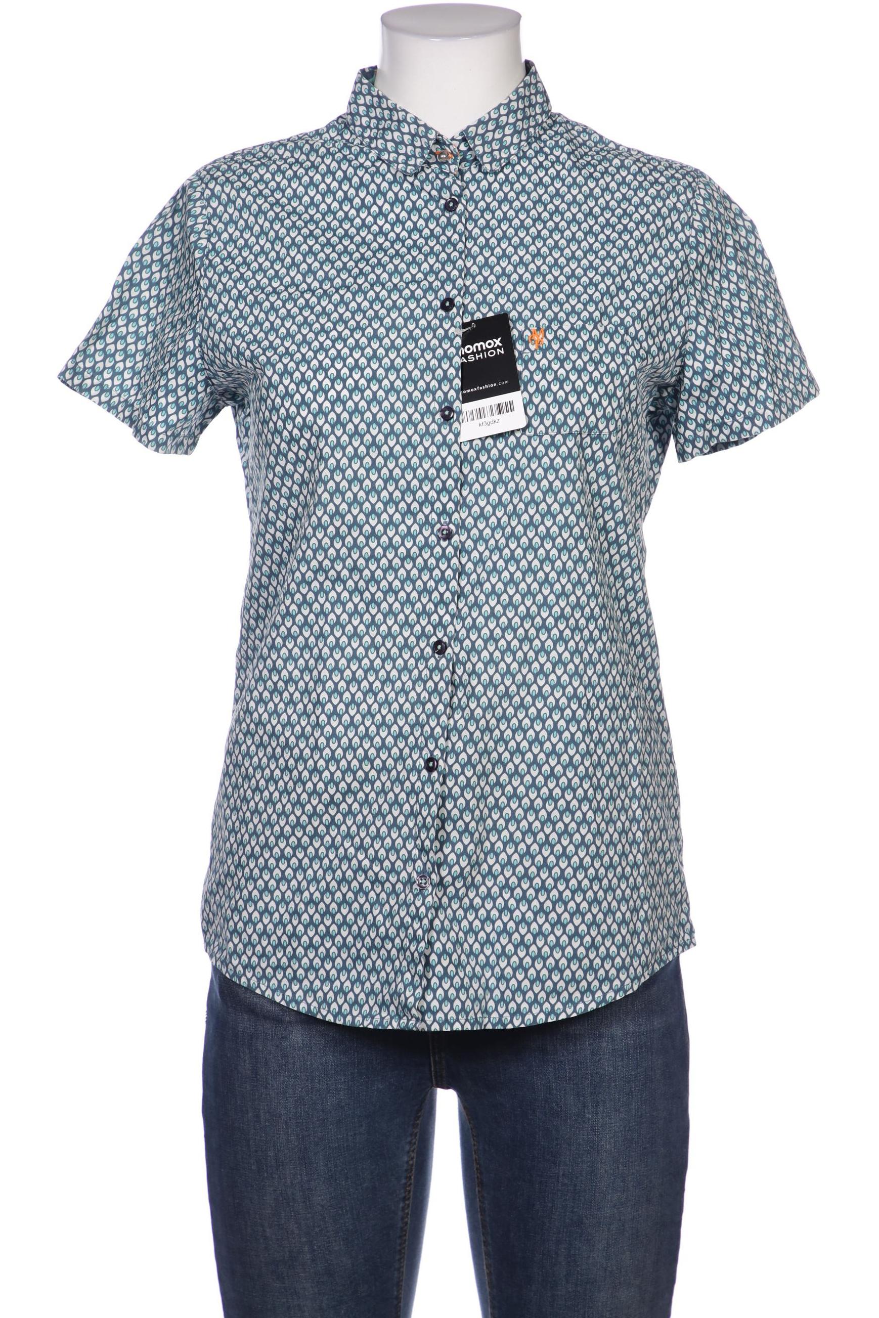 

Marc O Polo Damen Bluse, türkis, Gr. 38