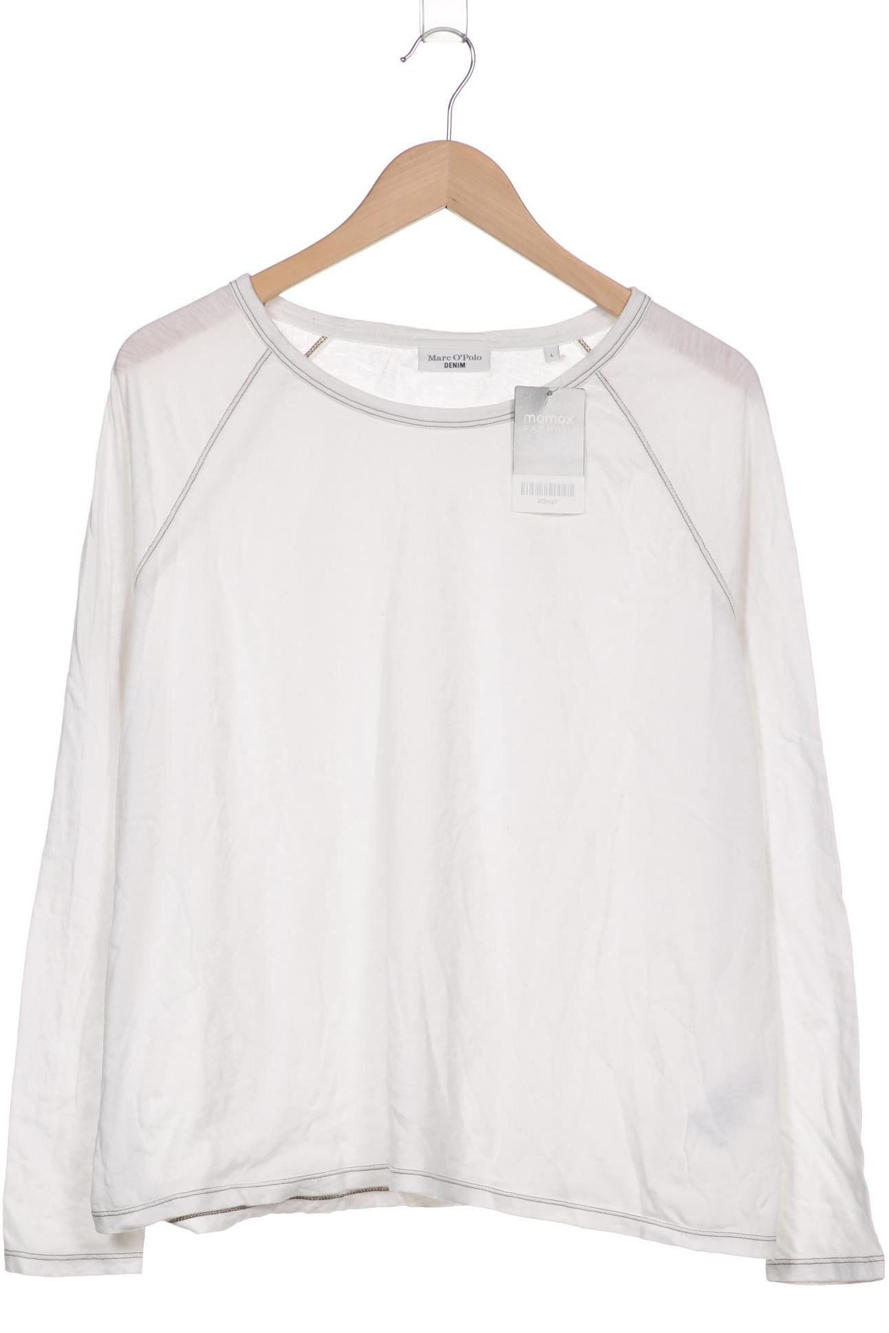 

Marc O Polo Damen Langarmshirt, weiß