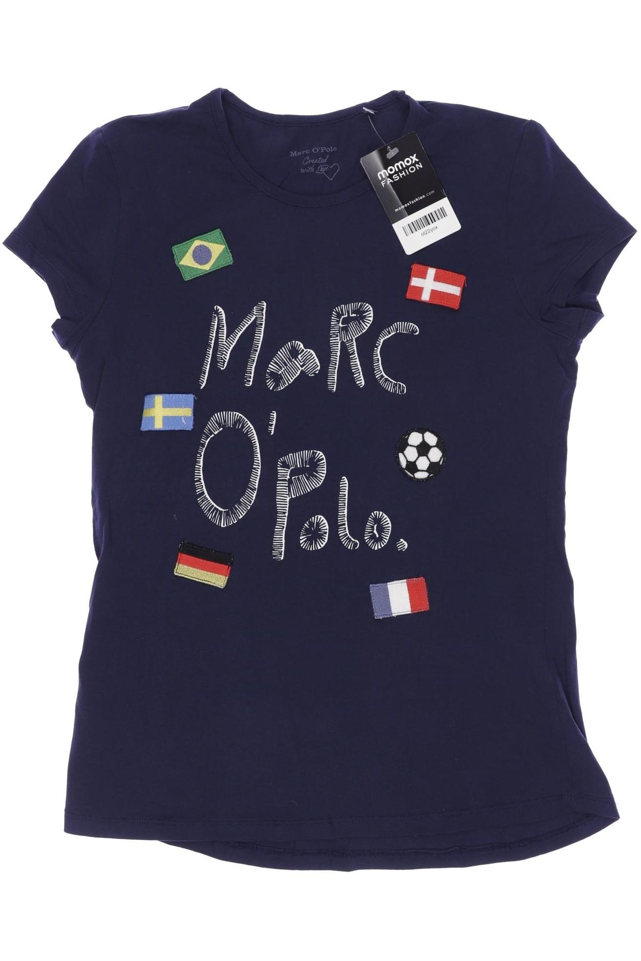 

Marc O Polo Damen T-Shirt, marineblau, Gr. 158