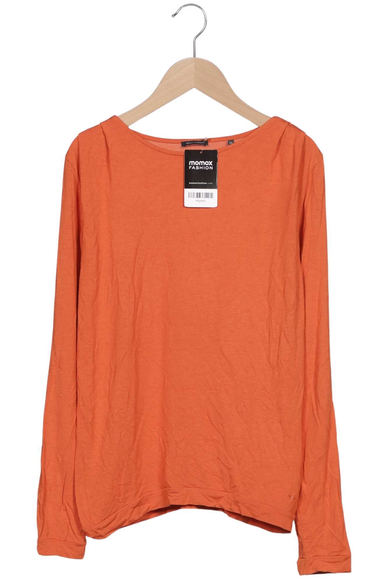 

Marc O Polo Damen Langarmshirt, orange, Gr. 34