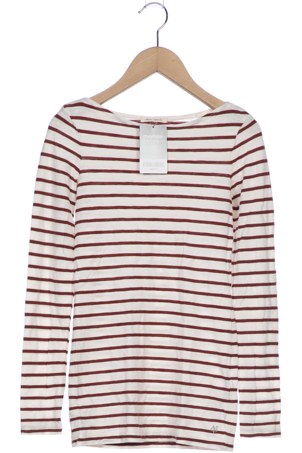 

Marc O Polo Damen Langarmshirt, weiß, Gr. 32