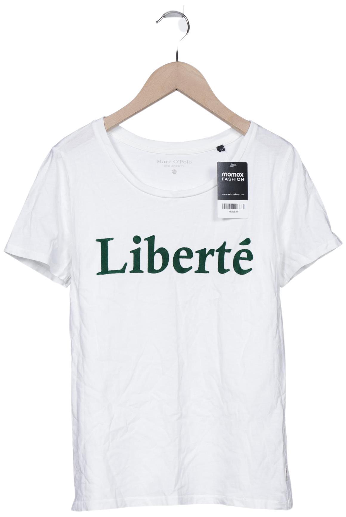 

Marc O Polo Damen T-Shirt, weiß, Gr. 34