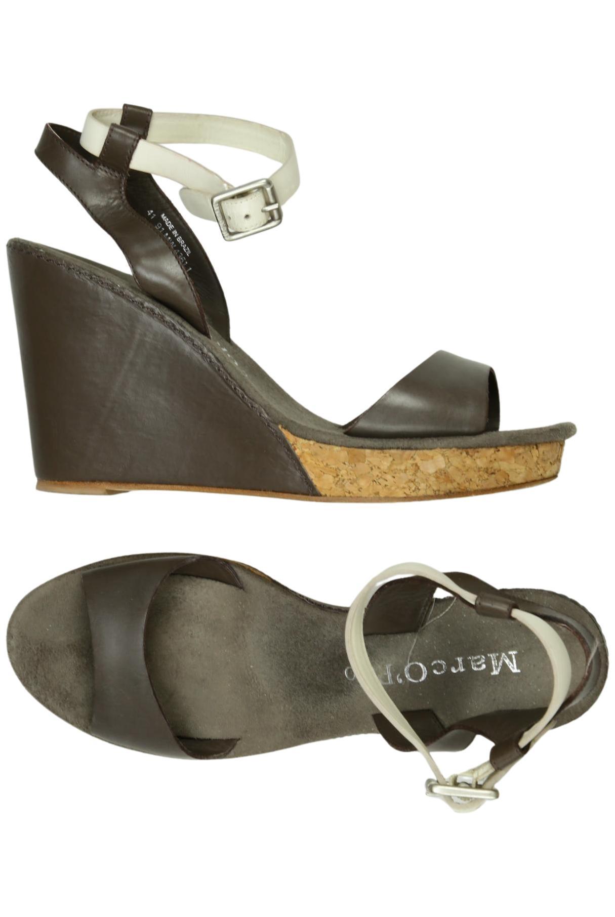 

Marc O Polo Damen Sandale, braun, Gr. 41