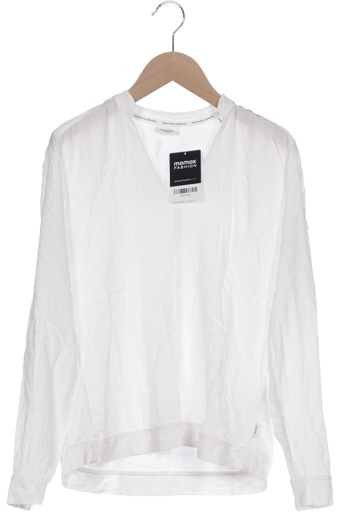 

Marc O Polo Damen Langarmshirt, weiß, Gr. 34