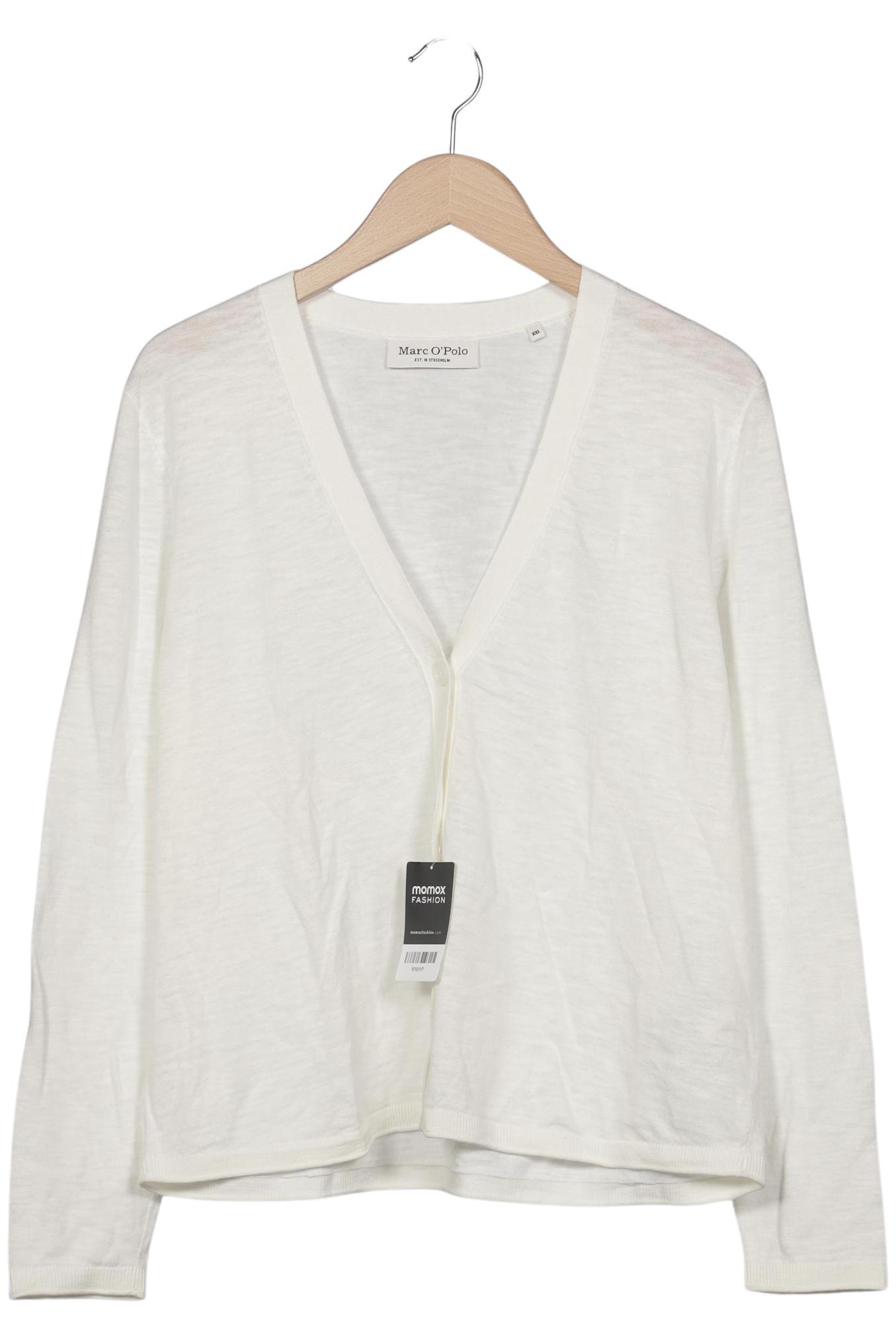 

Marc O Polo Damen Strickjacke, weiß, Gr. 46