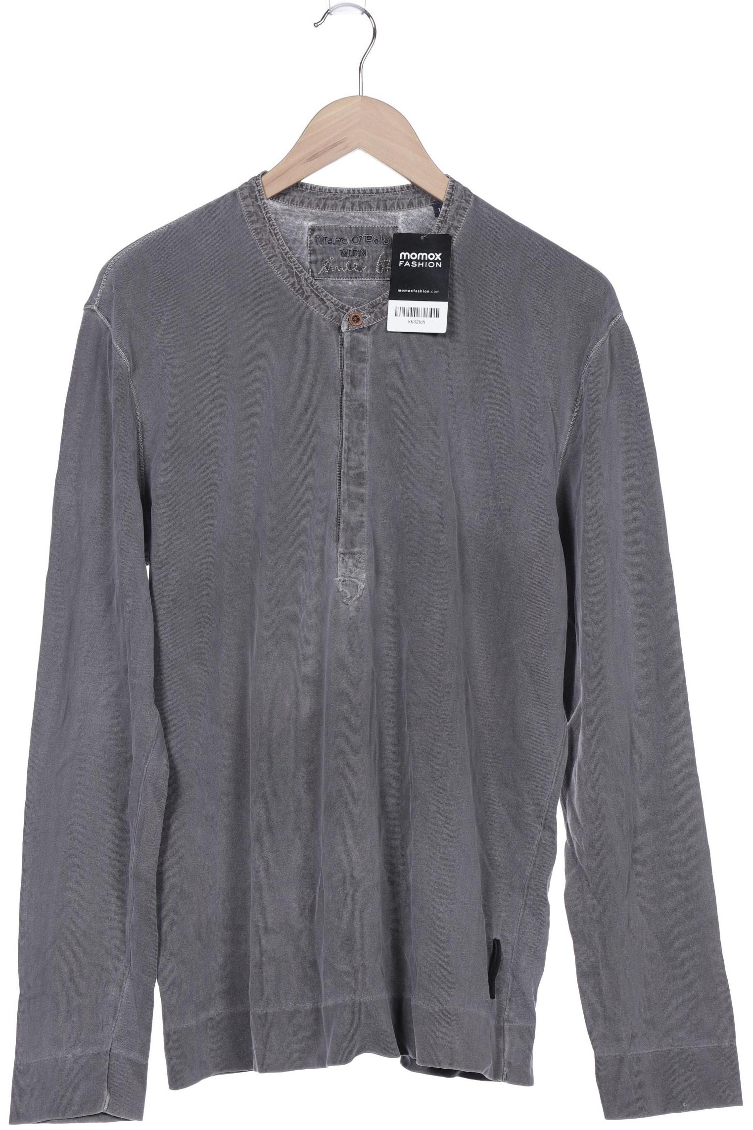 

Marc O Polo Herren Langarmshirt, grau, Gr. 52