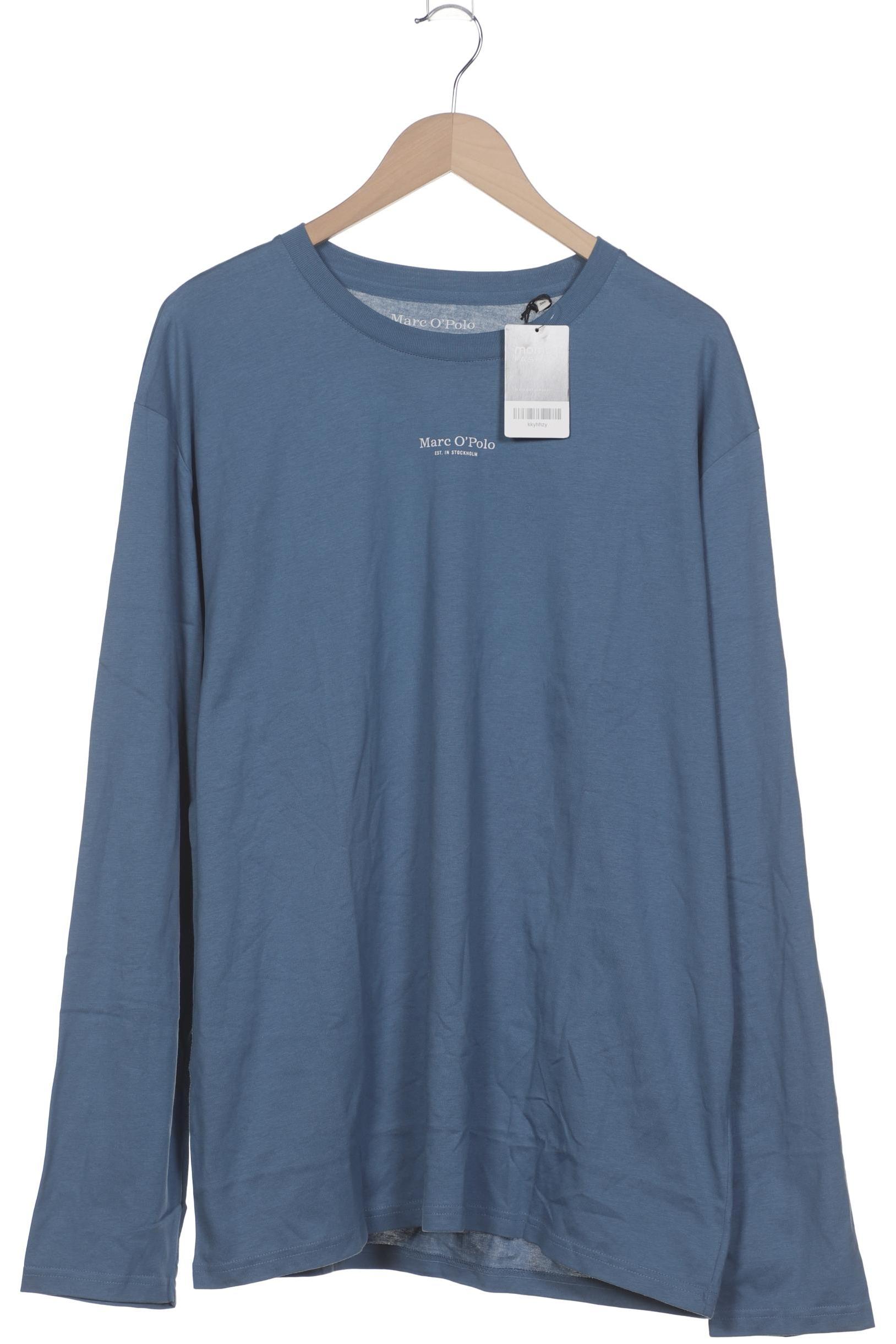

Marc O Polo Herren Langarmshirt, blau, Gr. 58