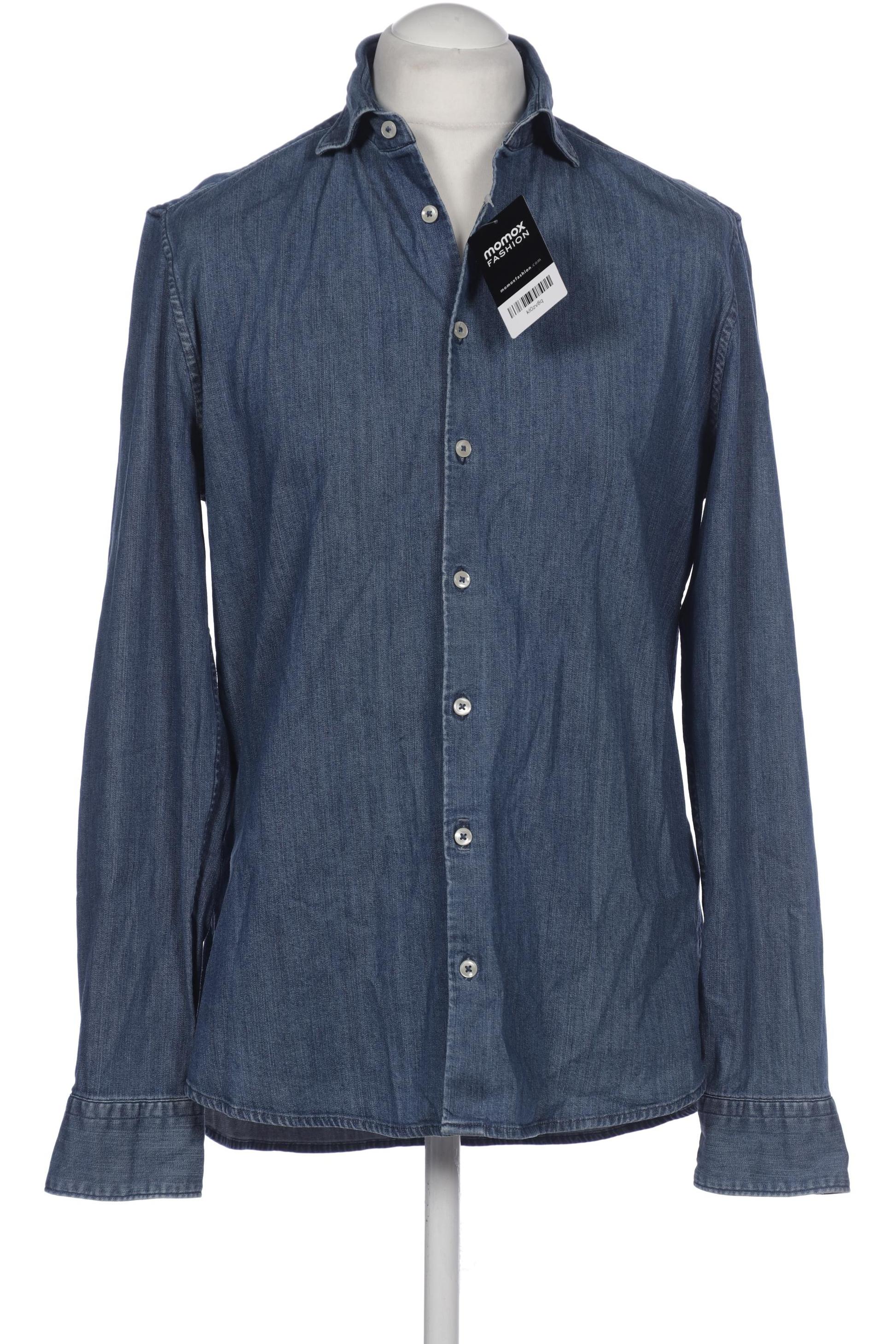 

Marc O Polo Herren Hemd, blau, Gr. 52