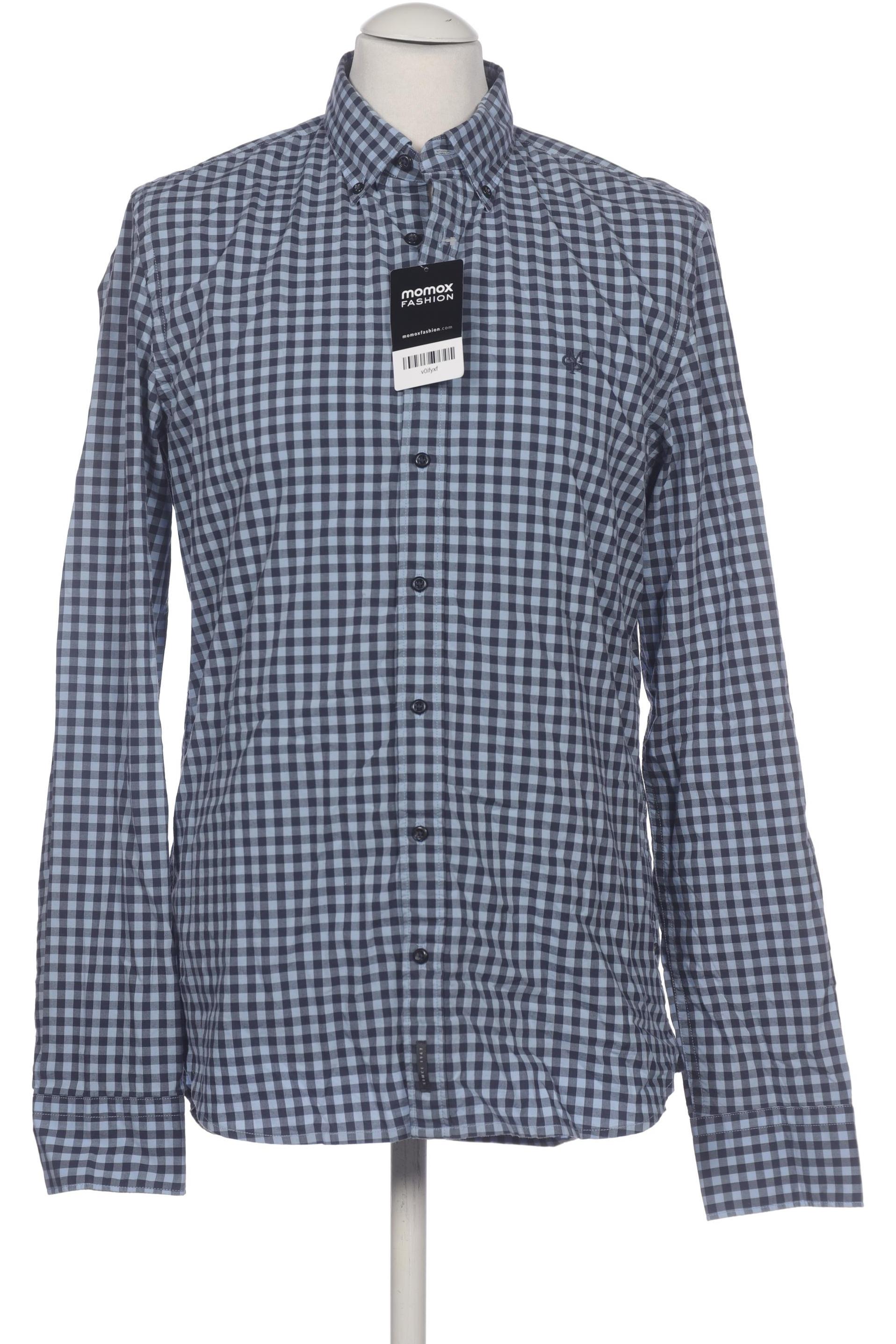 

Marc O Polo Herren Hemd, marineblau, Gr. 48
