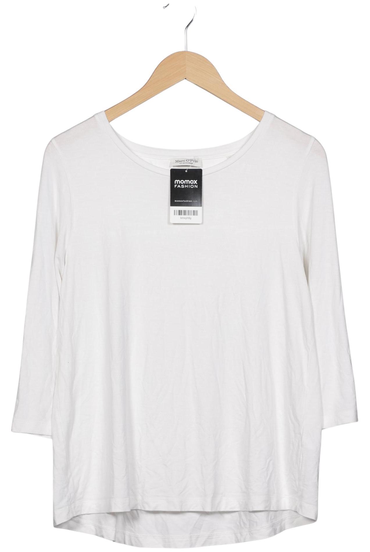 

Marc O Polo Damen Langarmshirt, weiß, Gr. 38