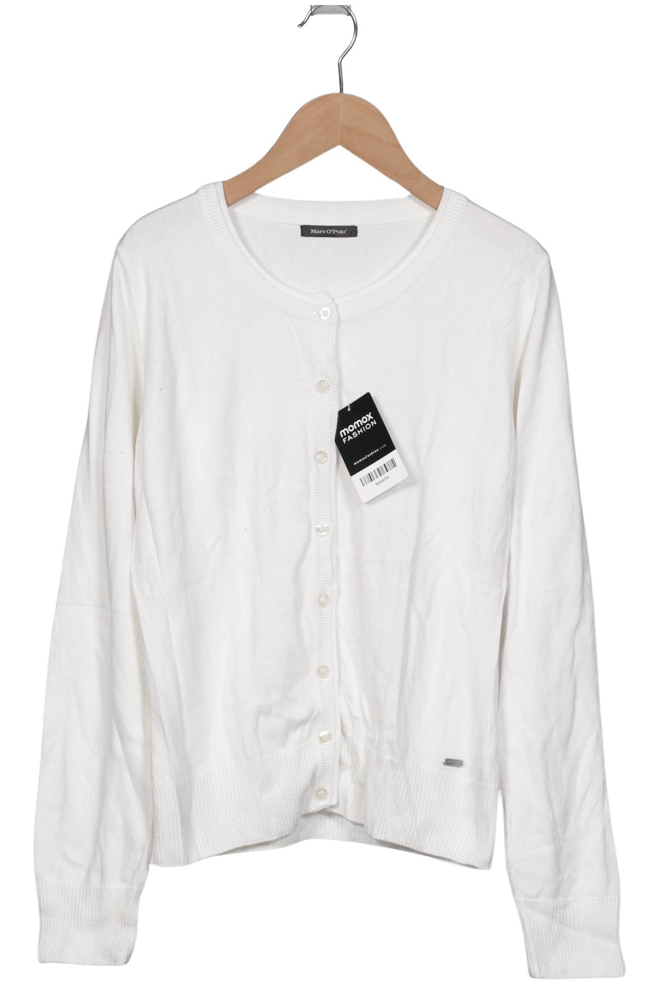 

Marc O Polo Damen Strickjacke, weiß, Gr. 36