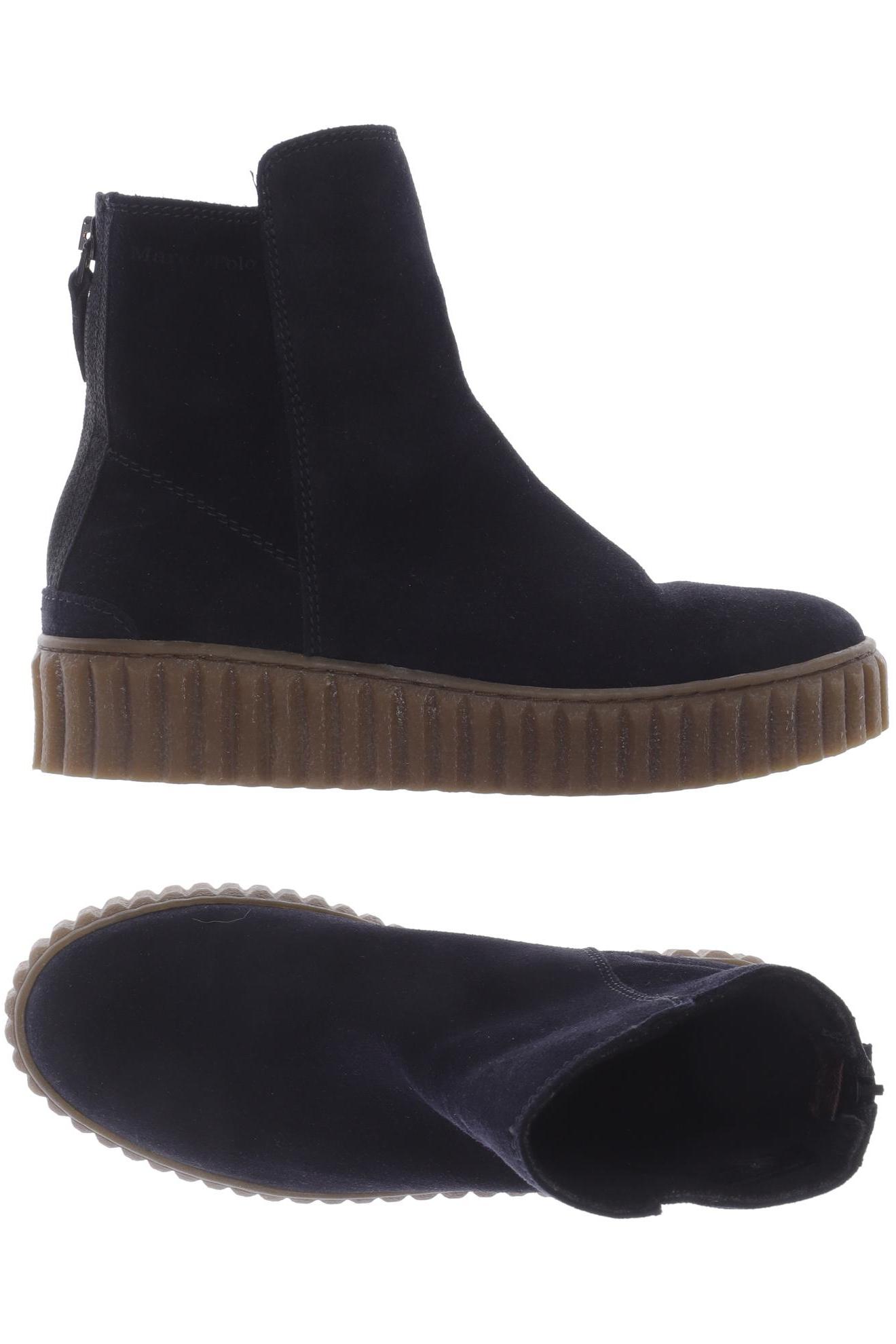 

Marc O Polo Damen Stiefelette, marineblau