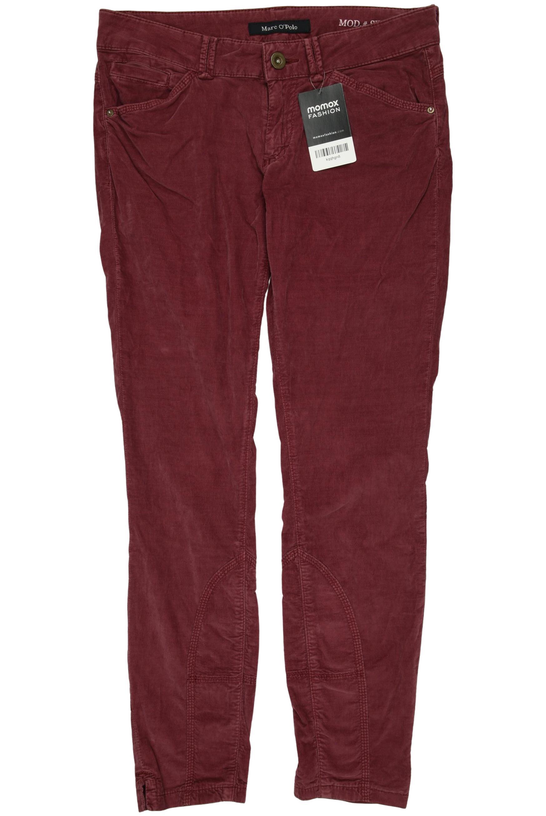 

Marc O Polo Damen Stoffhose, bordeaux, Gr. 28