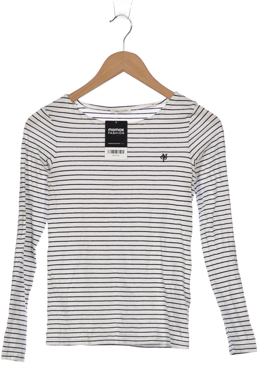 

Marc O Polo Damen Langarmshirt, weiß, Gr. 32