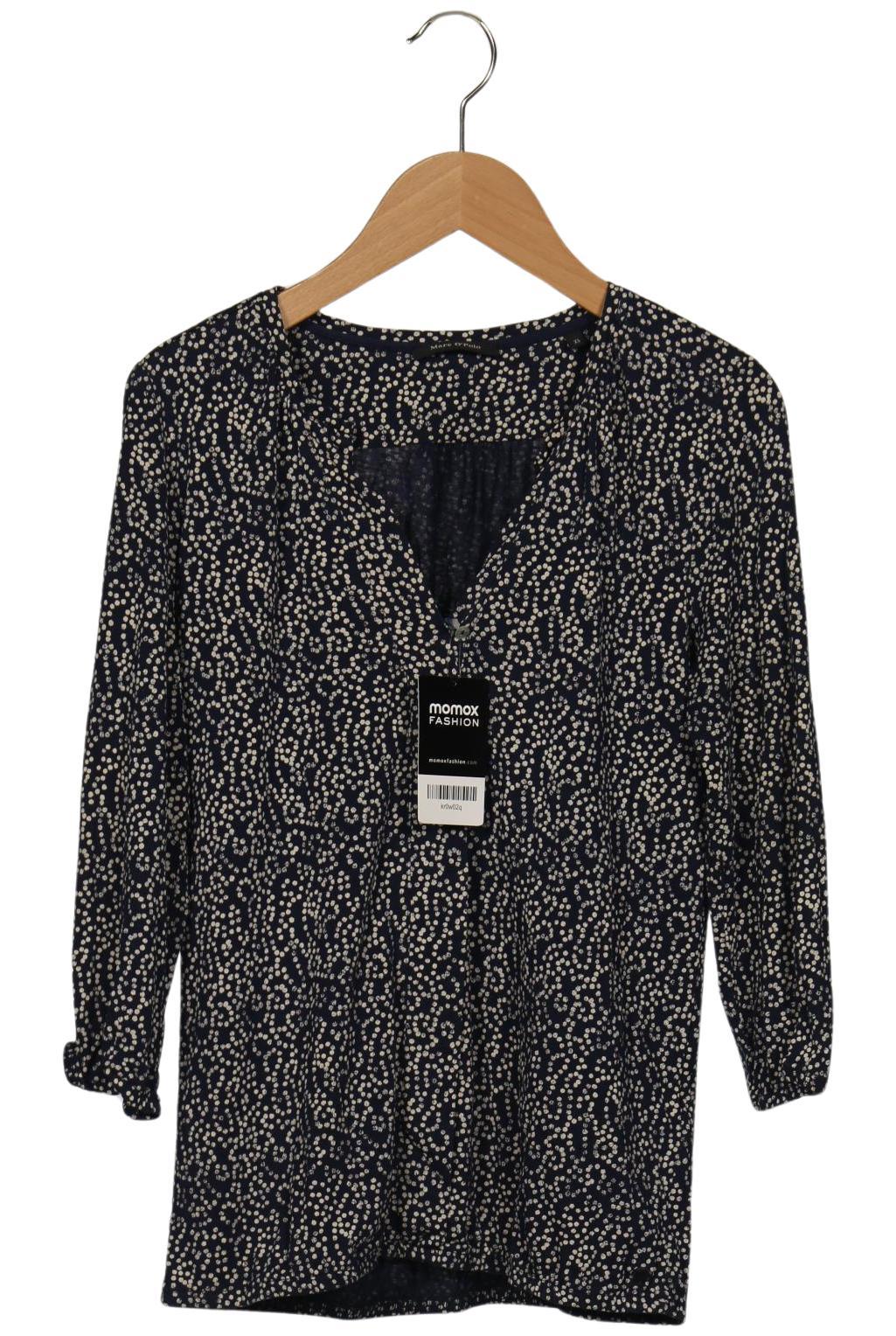 

Marc O Polo Damen Langarmshirt, marineblau, Gr. 34