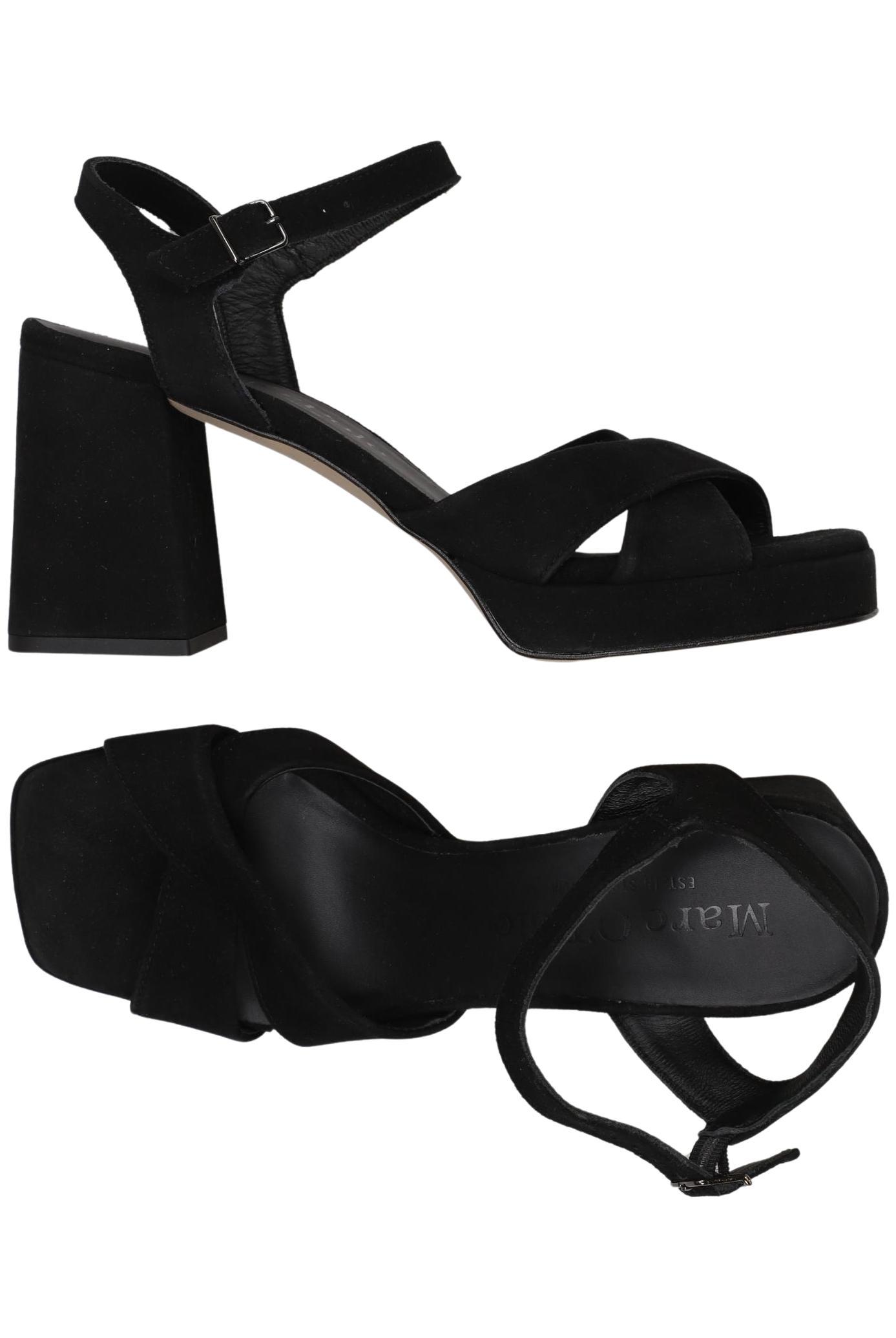 

Marc O Polo Damen Sandale, schwarz, Gr. 39