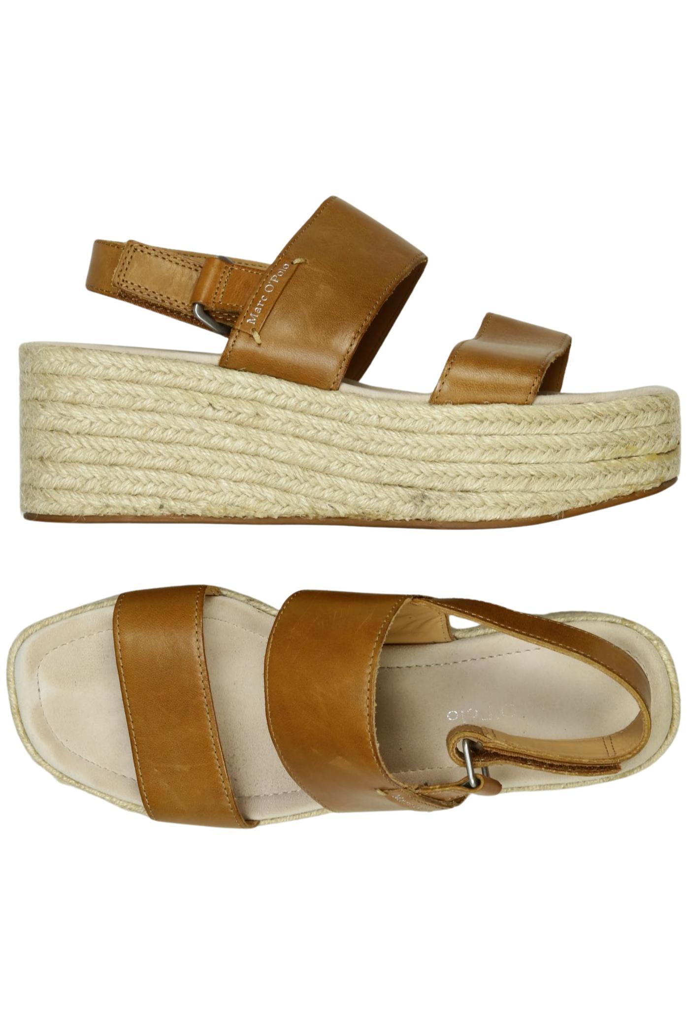 

Marc O Polo Damen Sandale, braun, Gr. 38