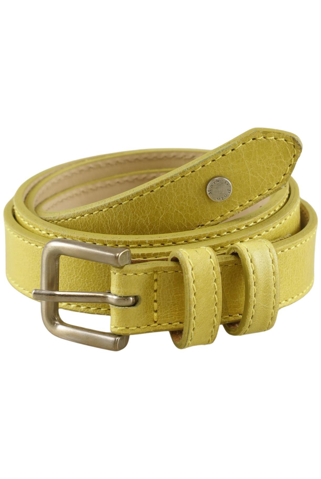 

Marc O Polo Damen Gürtel, gelb, Gr. 80