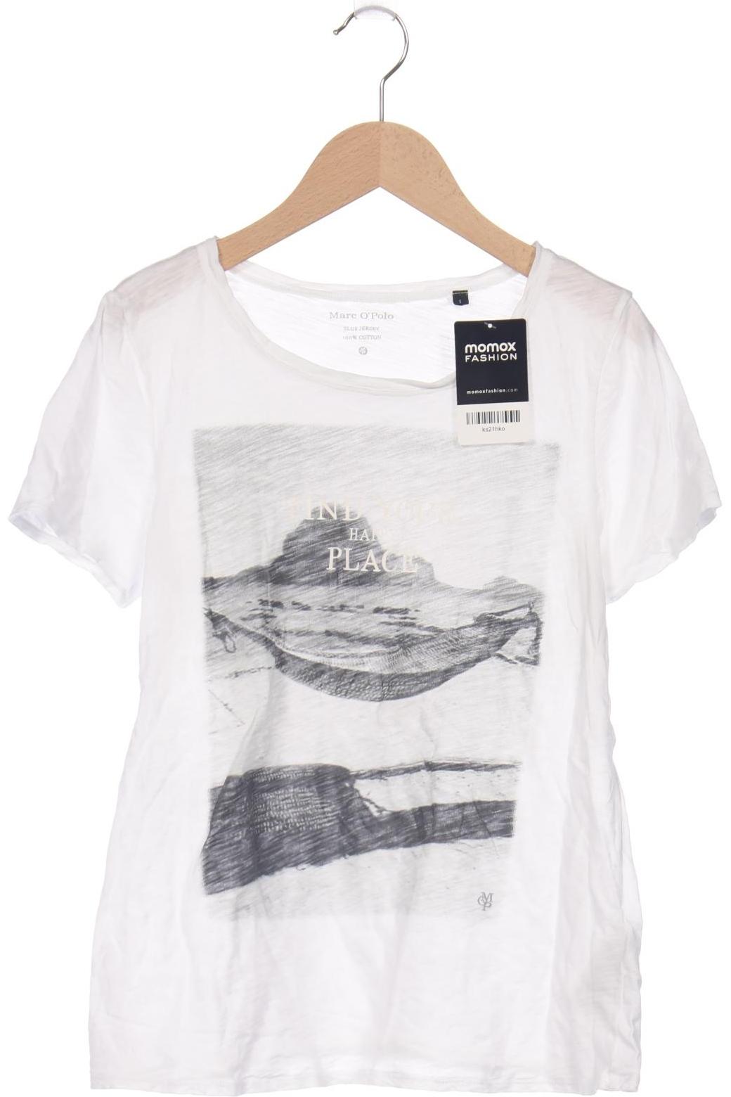 

Marc O Polo Damen T-Shirt, weiß, Gr. 36