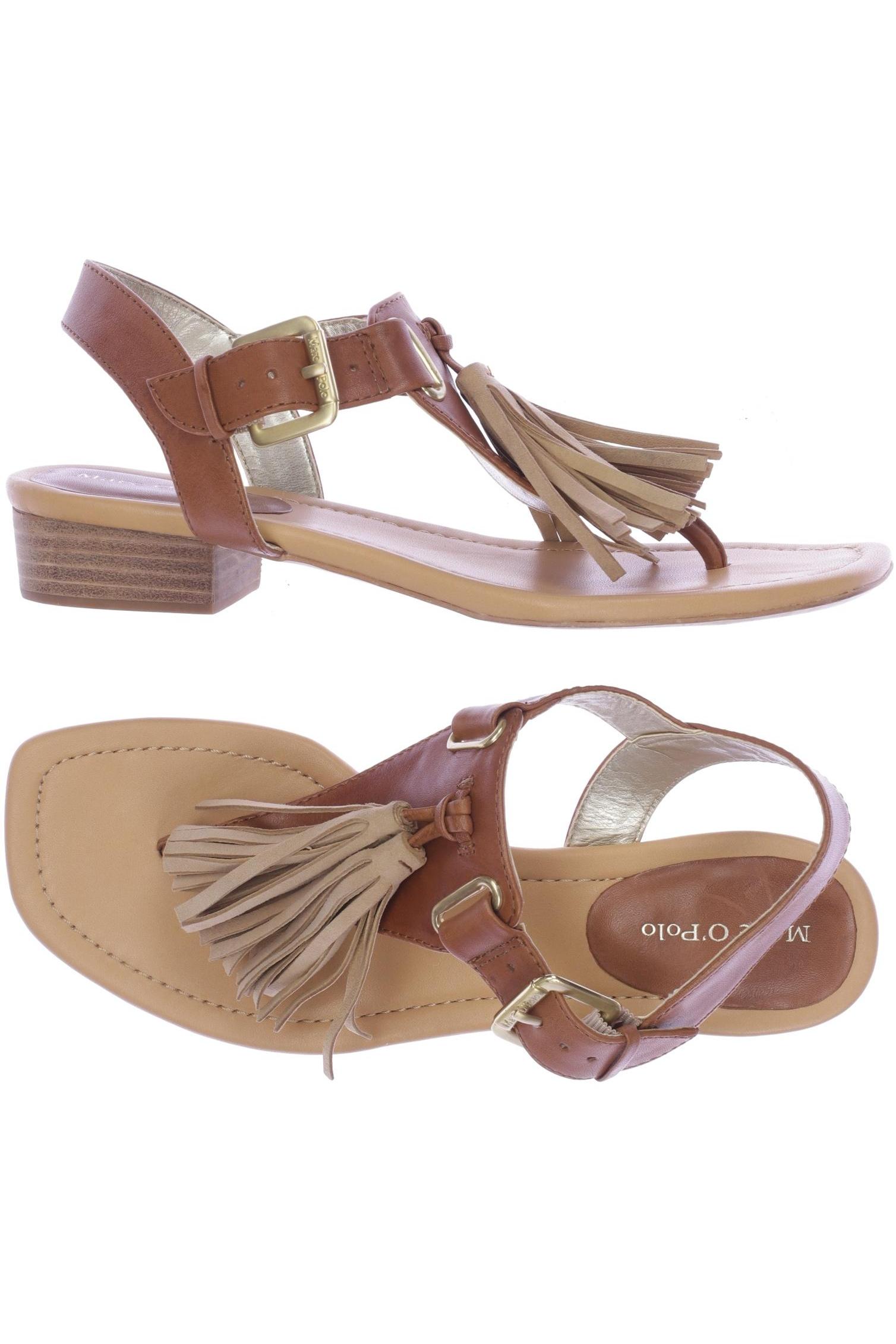 

Marc O Polo Damen Sandale, braun, Gr. 4
