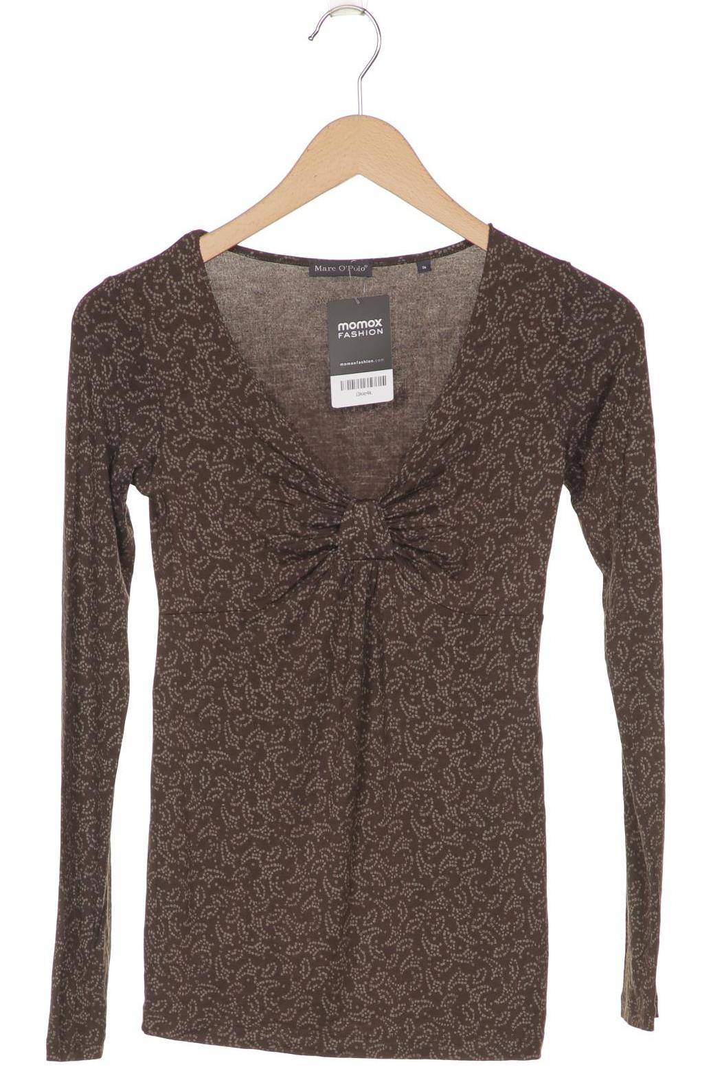

Marc O Polo Damen Langarmshirt, braun, Gr. 36