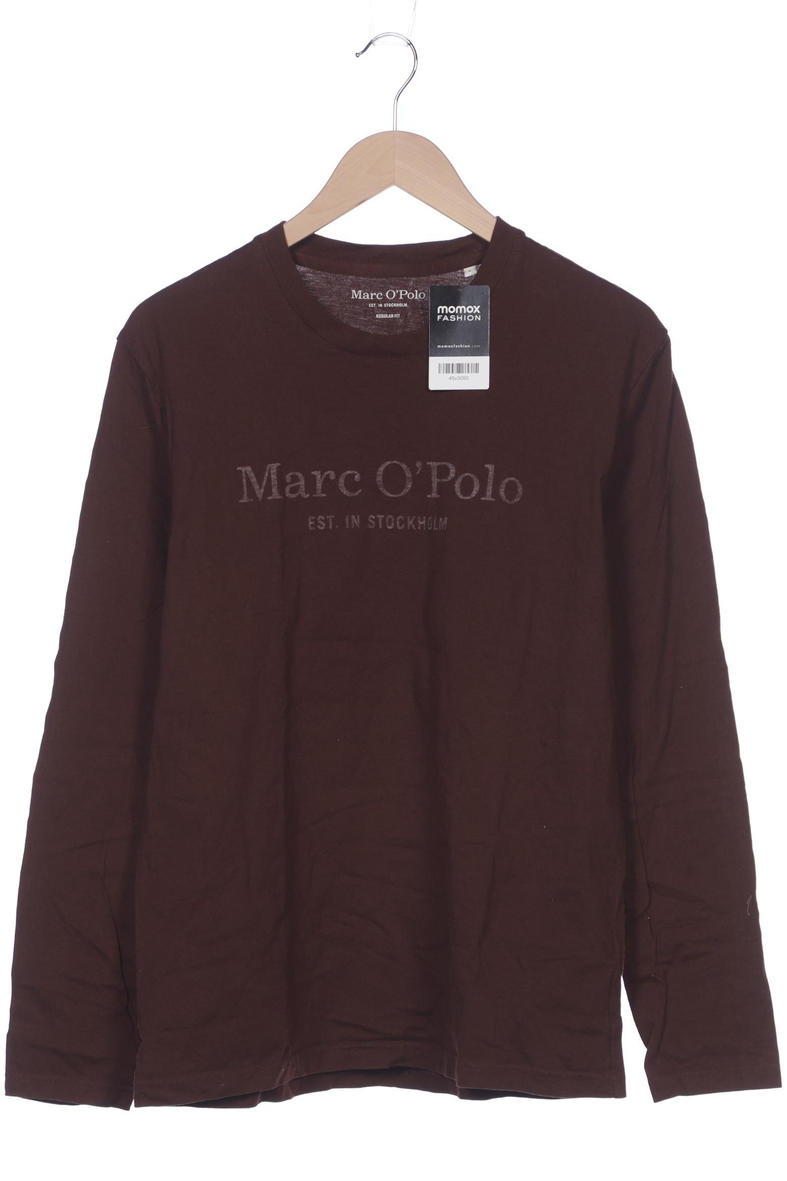 

Marc O Polo Herren Langarmshirt, braun, Gr. 52