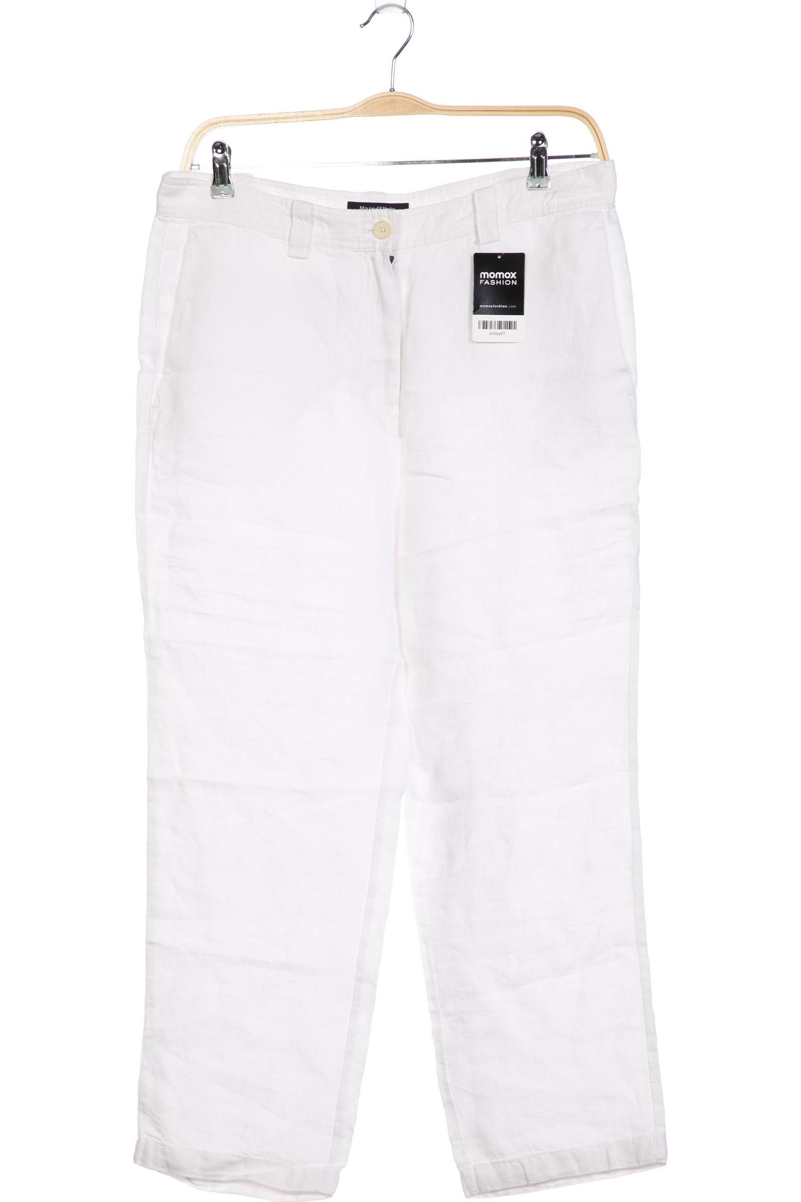 

Marc O Polo Damen Stoffhose, weiß, Gr. 42