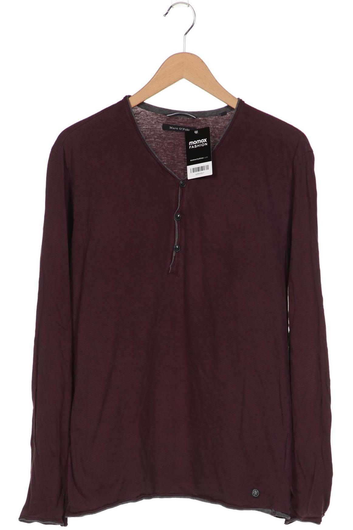 

Marc O Polo Herren Langarmshirt, bordeaux