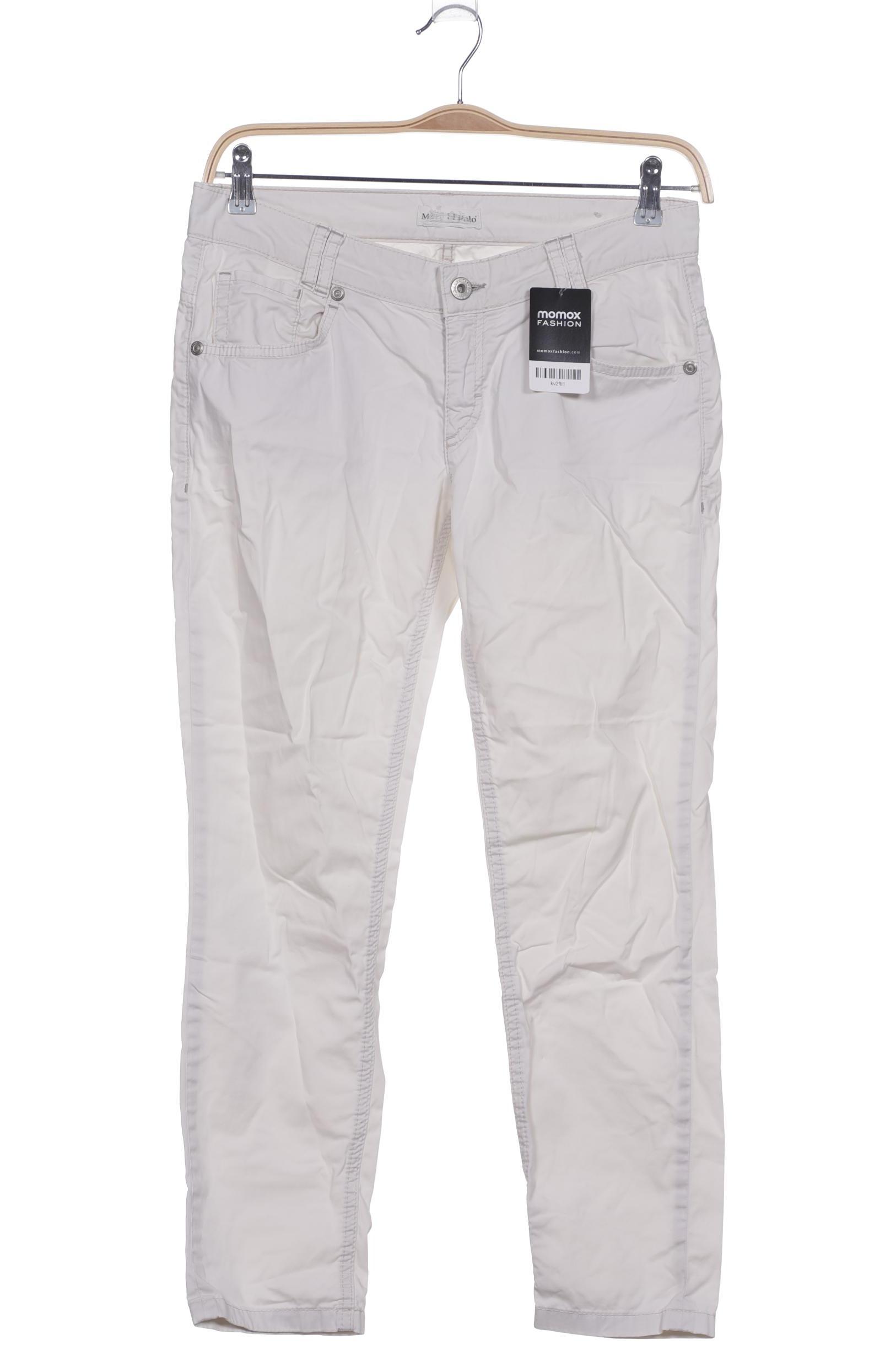

Marc O Polo Damen Stoffhose, weiß, Gr. 30