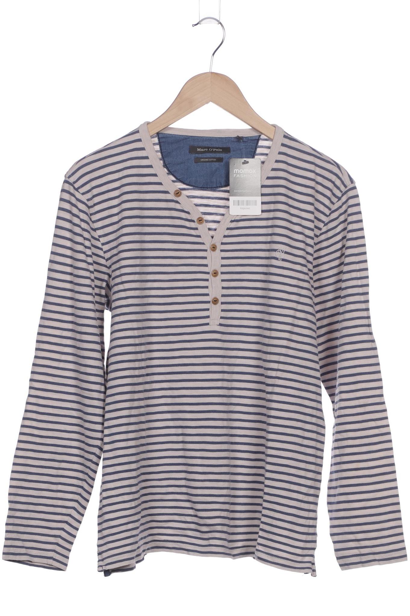 

Marc O Polo Herren Langarmshirt, grau, Gr. 52