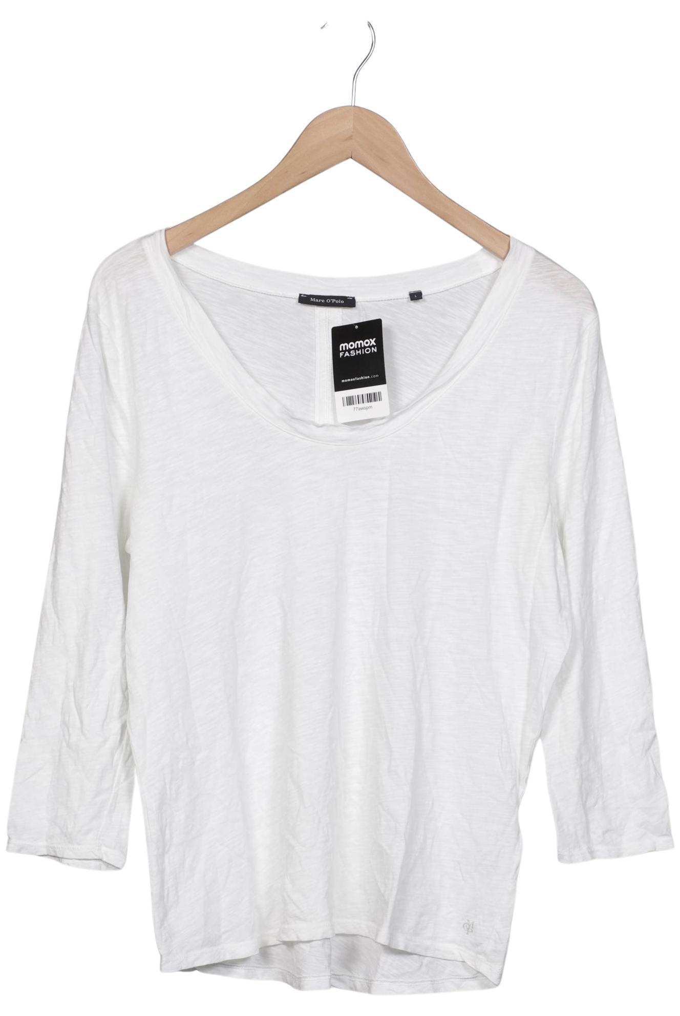 

Marc O Polo Damen Langarmshirt, weiß, Gr. 42