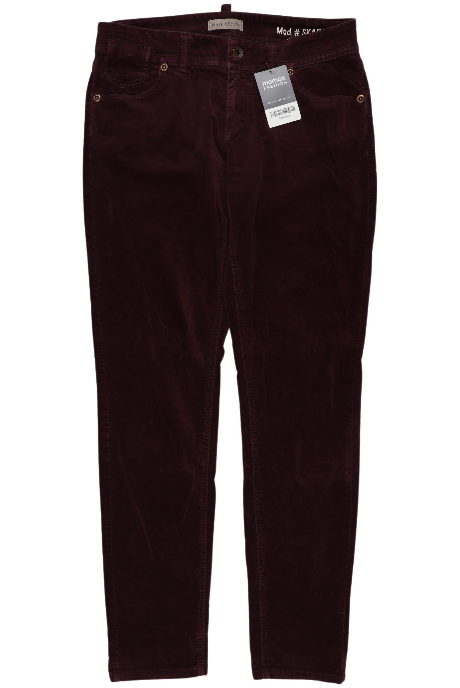 

Marc O Polo Damen Stoffhose, bordeaux, Gr. 30