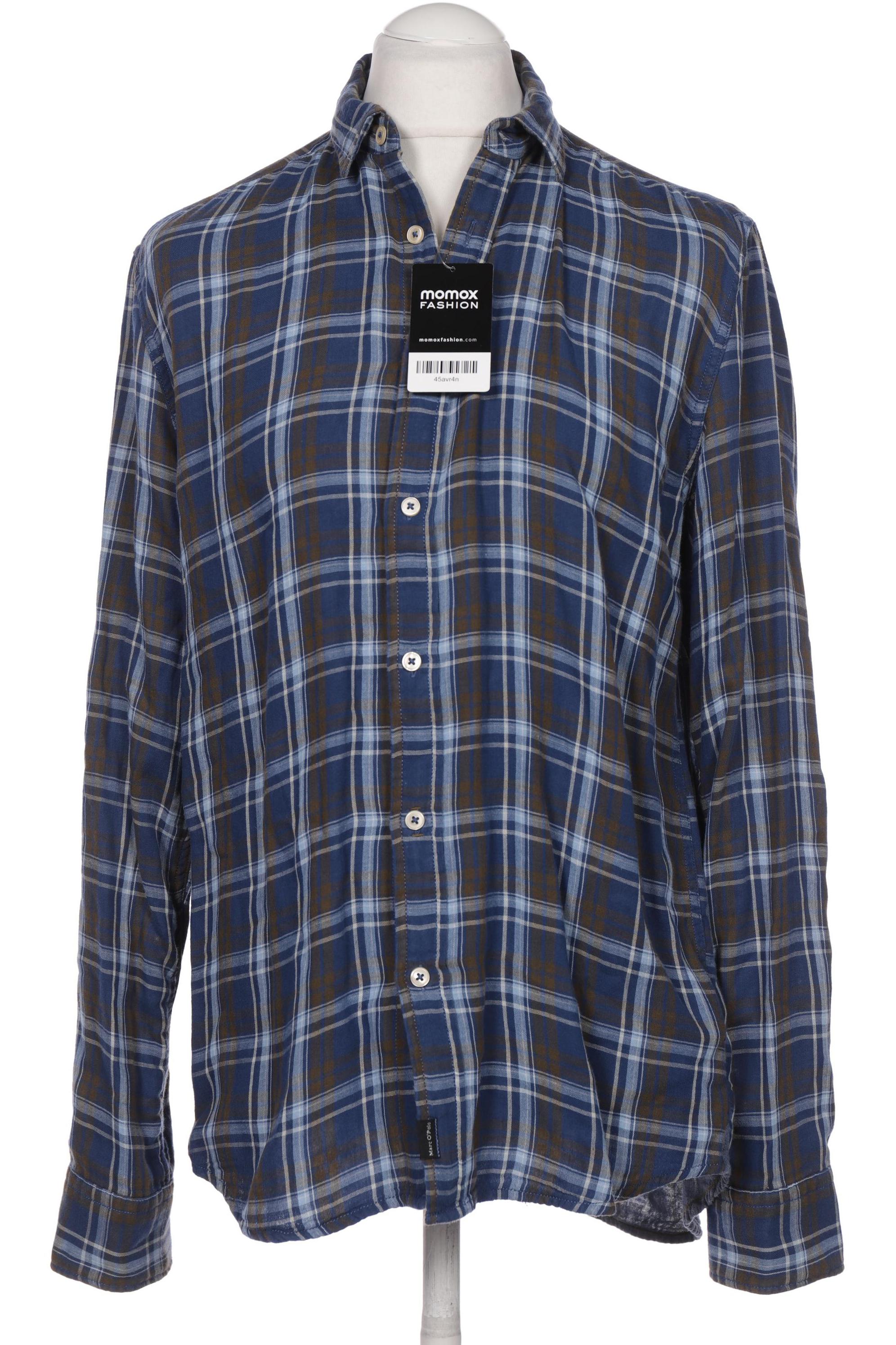 

Marc O Polo Herren Hemd, blau, Gr. 52