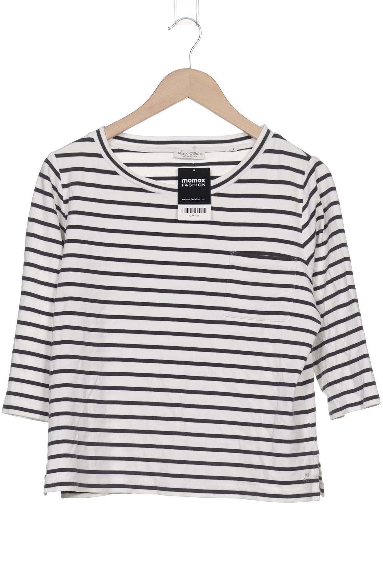 

Marc O Polo Damen Langarmshirt, weiß, Gr. 36