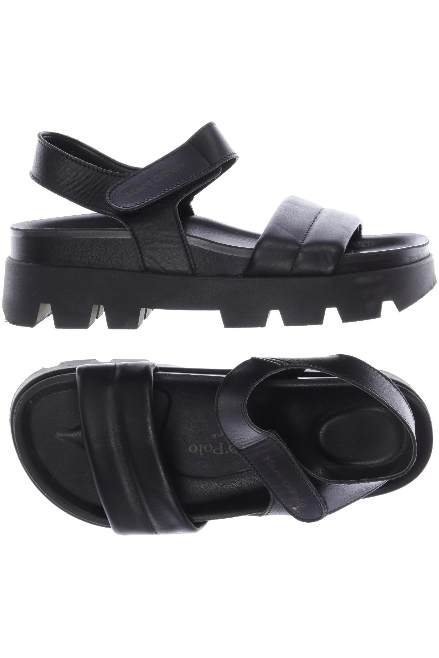

Marc O Polo Damen Sandale, schwarz, Gr. 37