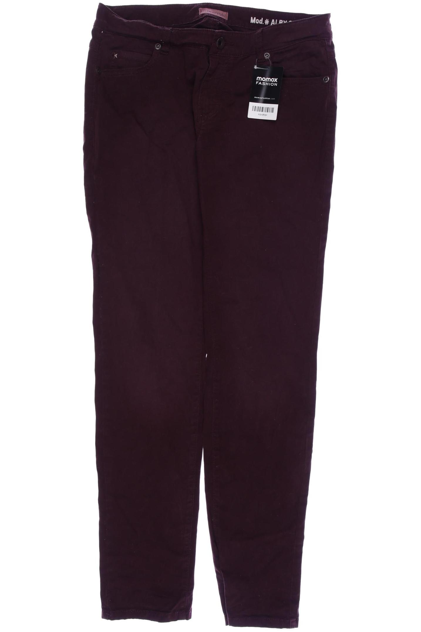 

Marc O Polo Damen Jeans, bordeaux, Gr. 30