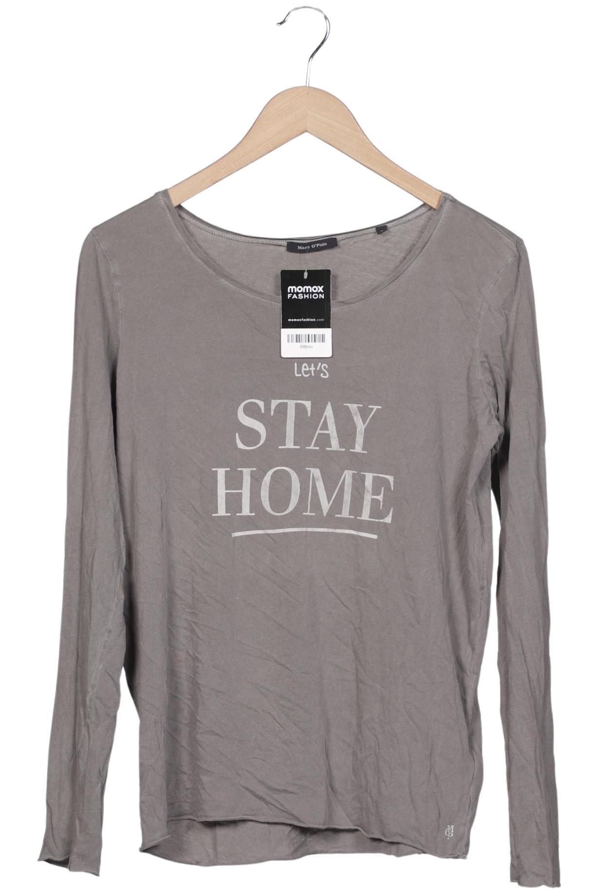 

Marc O Polo Damen Langarmshirt, grau, Gr. 38