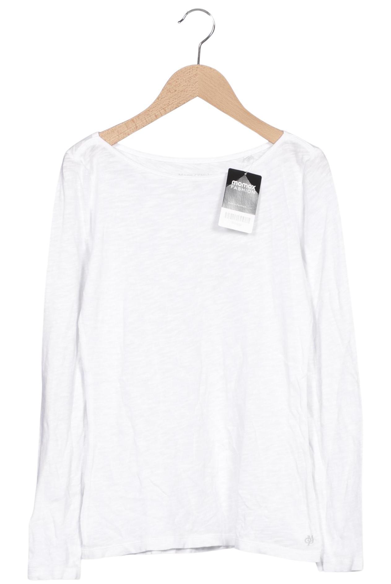

Marc O Polo Damen Langarmshirt, weiß, Gr. 34