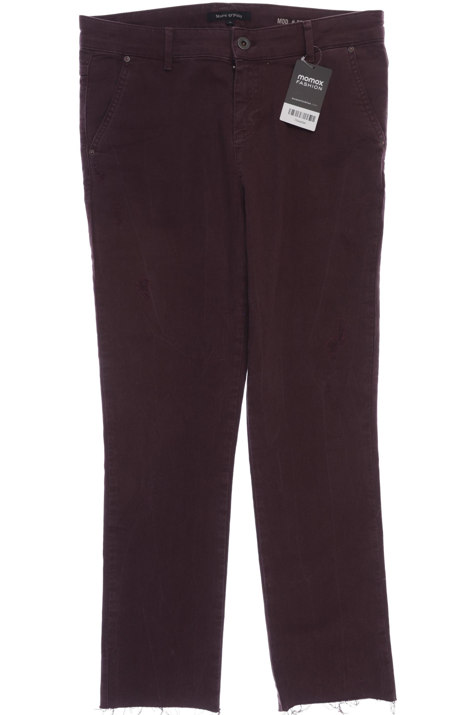 

Marc O Polo Damen Jeans, bordeaux, Gr. 28