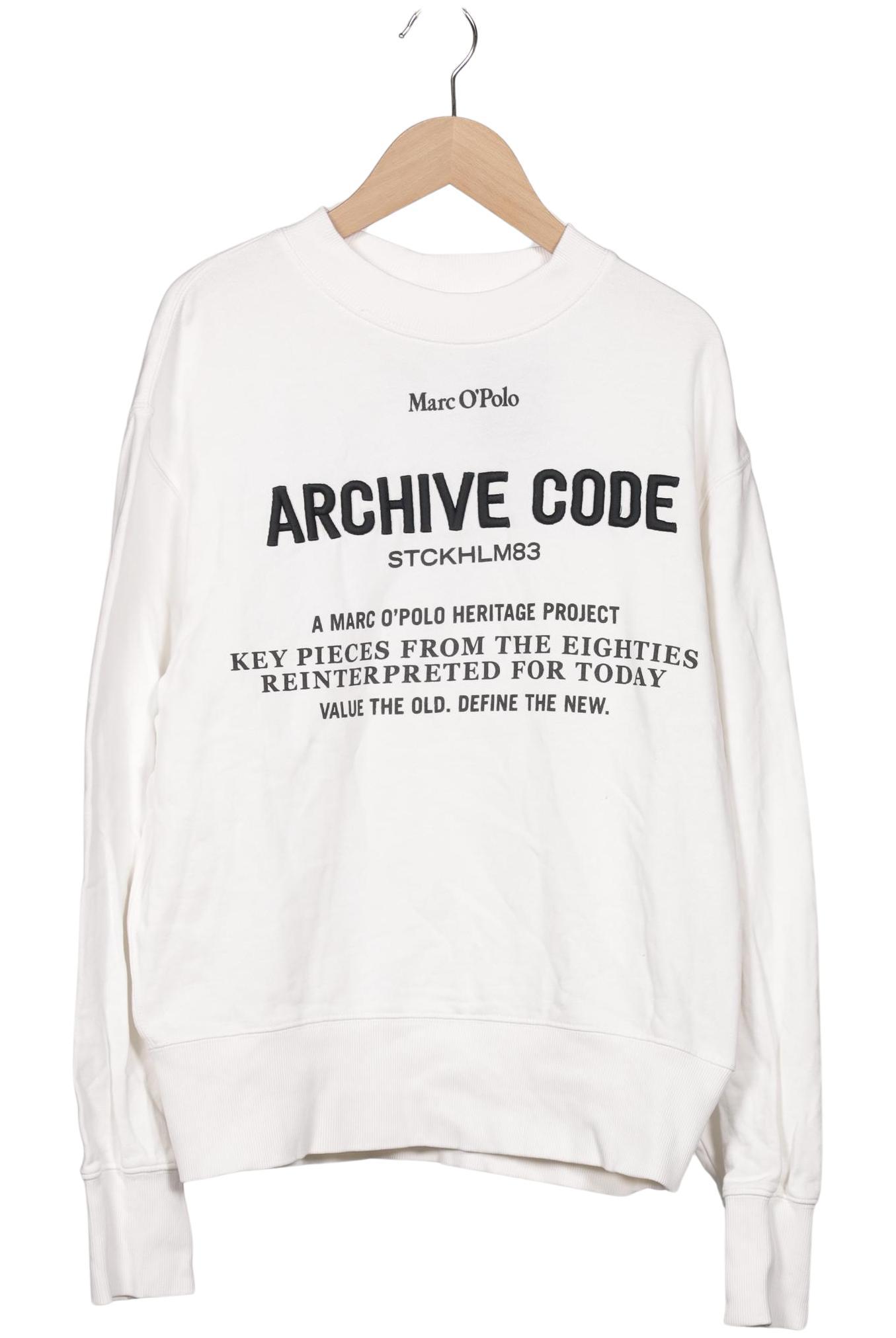 

Marc O Polo Damen Sweatshirt, weiß, Gr. 34