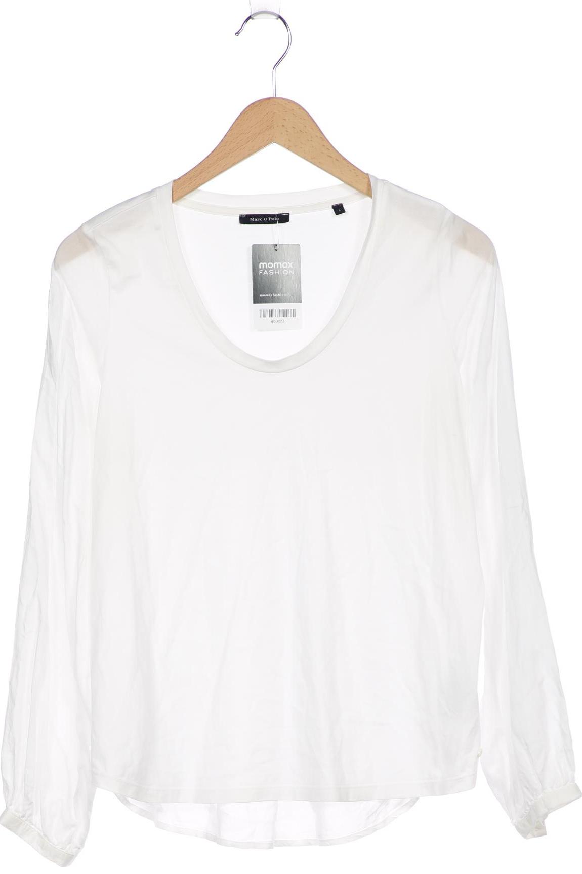 

Marc O Polo Damen Langarmshirt, cremeweiß
