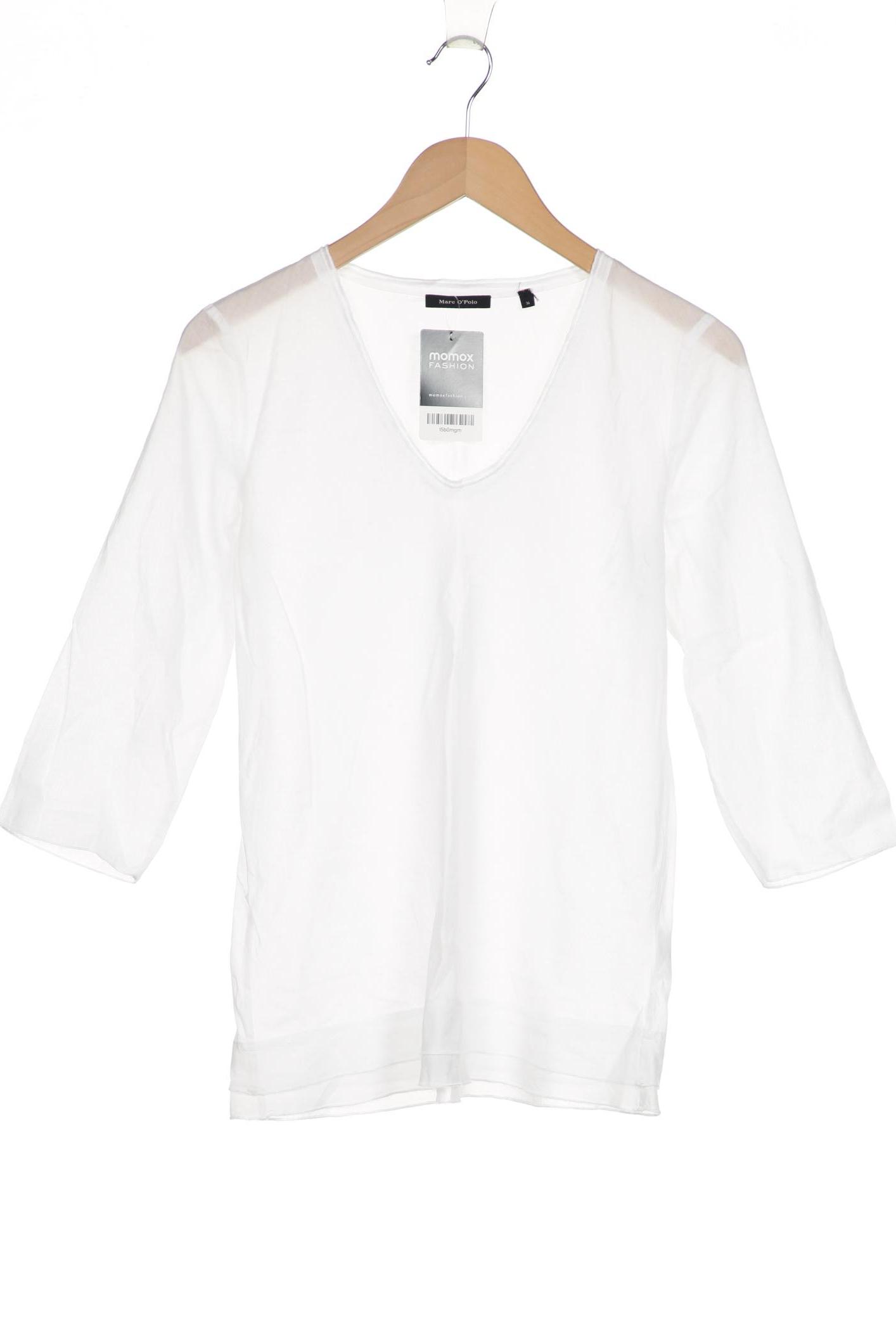 

Marc O Polo Damen Langarmshirt, weiß